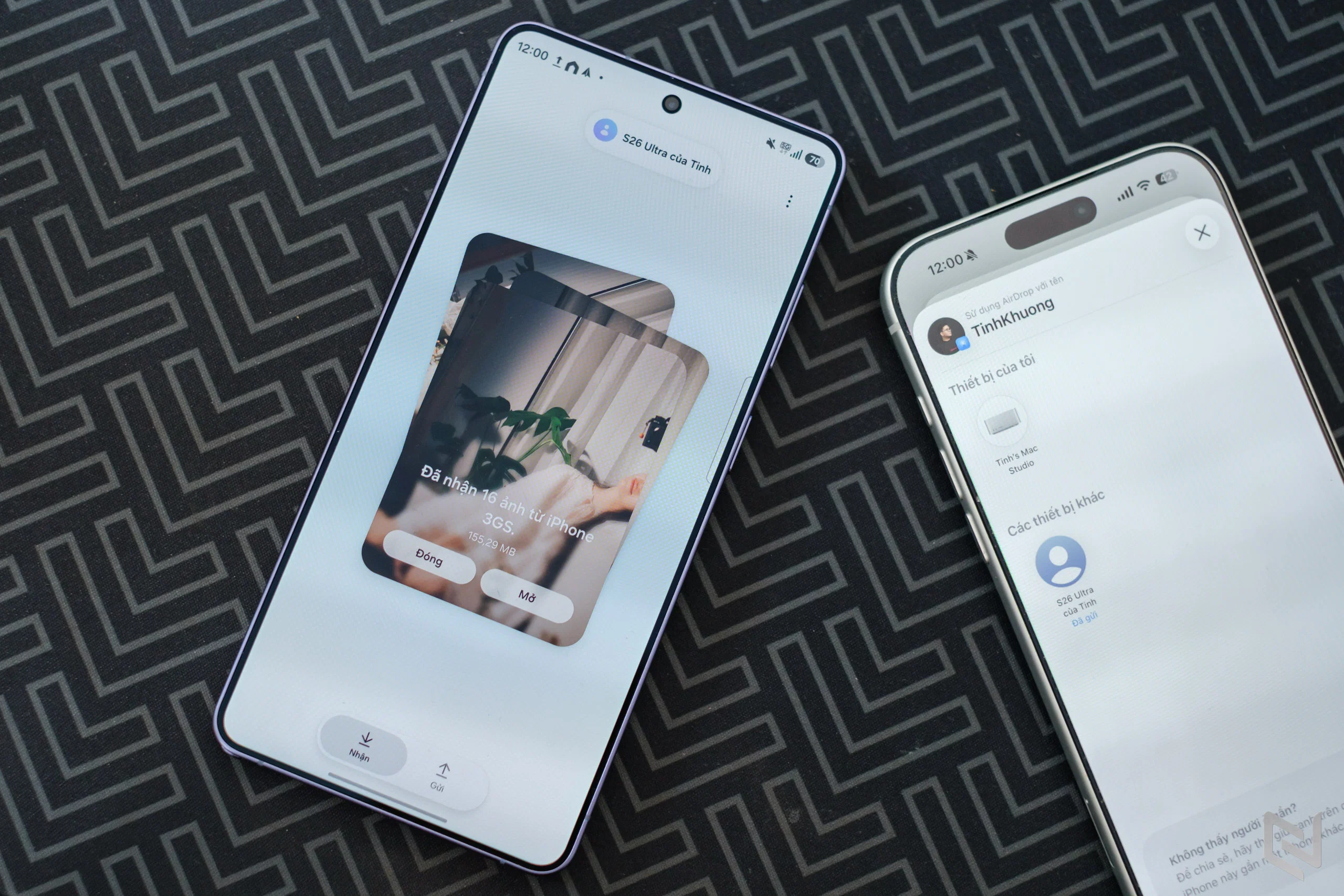 Quick Share trên Galaxy S26 series chính thức hỗ trợ chia sẻ file với iPhone qua AirDrop