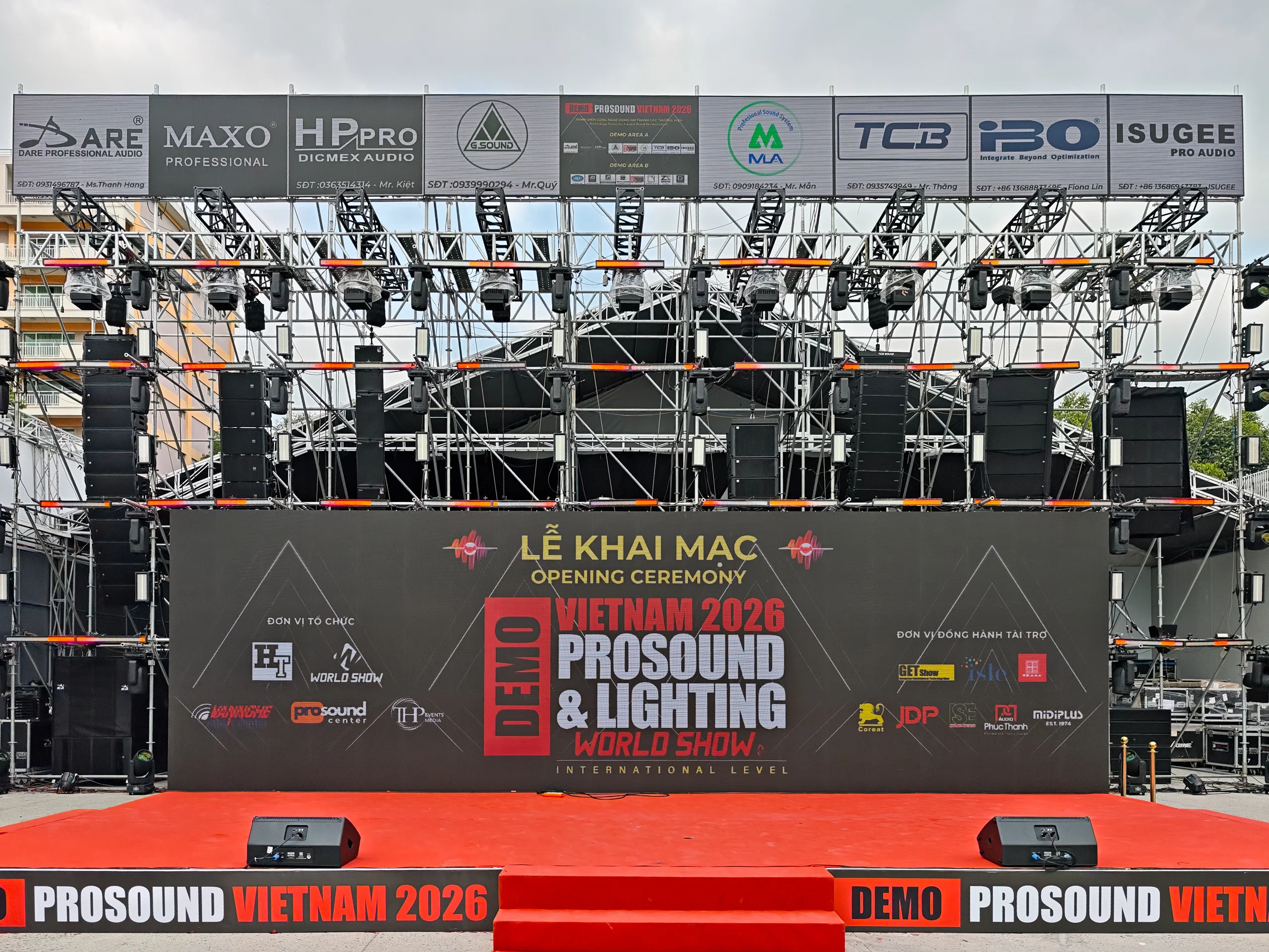 Hơn 100 thương hiệu âm thanh ánh sáng hội tụ tại Demo Prosound Vietnam 2026