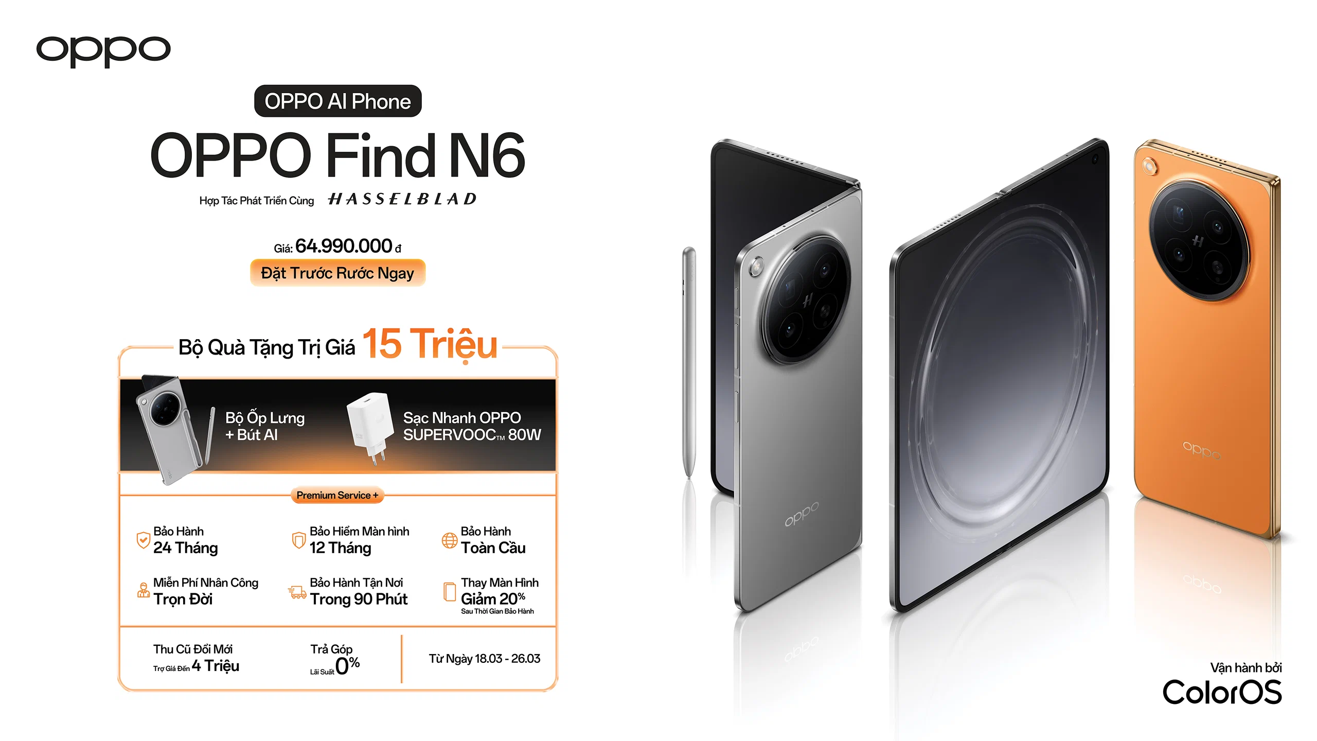 OPPO Find N6 ra mắt tại Việt Nam với nếp gấp vô hình và AI Magic Pen nâng cao trải nghiệm làm việc