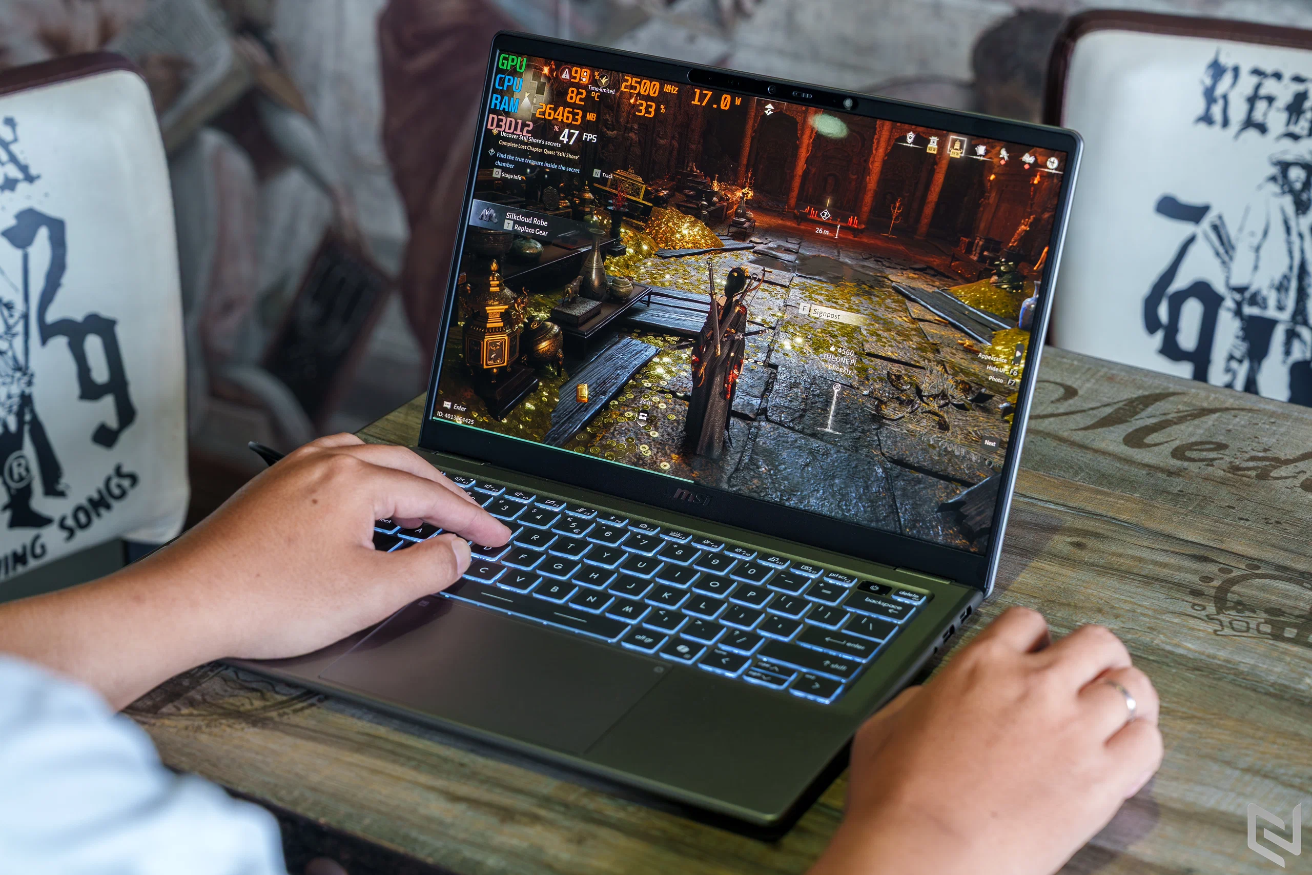 Đánh giá Intel Core Ultra 7 355 trên MSI Prestige 14 AI+, cân bằng cho học tập, làm việc và giải trí