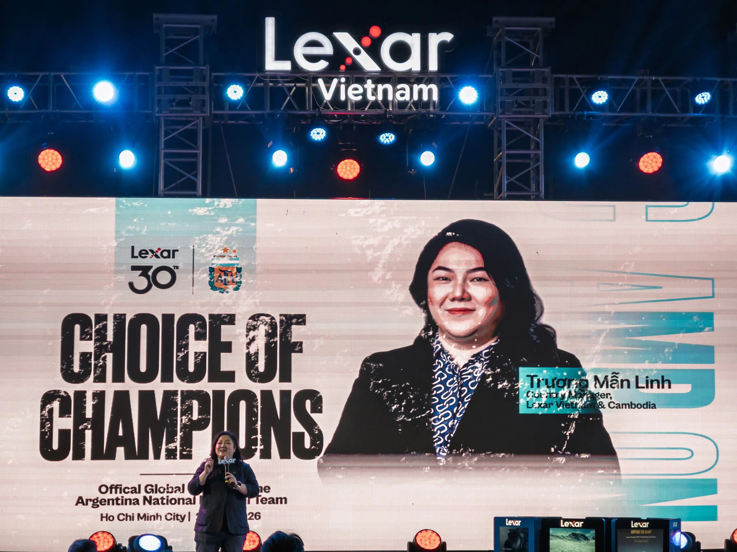 Lexar kỷ niệm 30 năm, công bố tầm nhìn lưu trữ AI và bắt tay với tuyển bóng đá Quốc gia Argentina