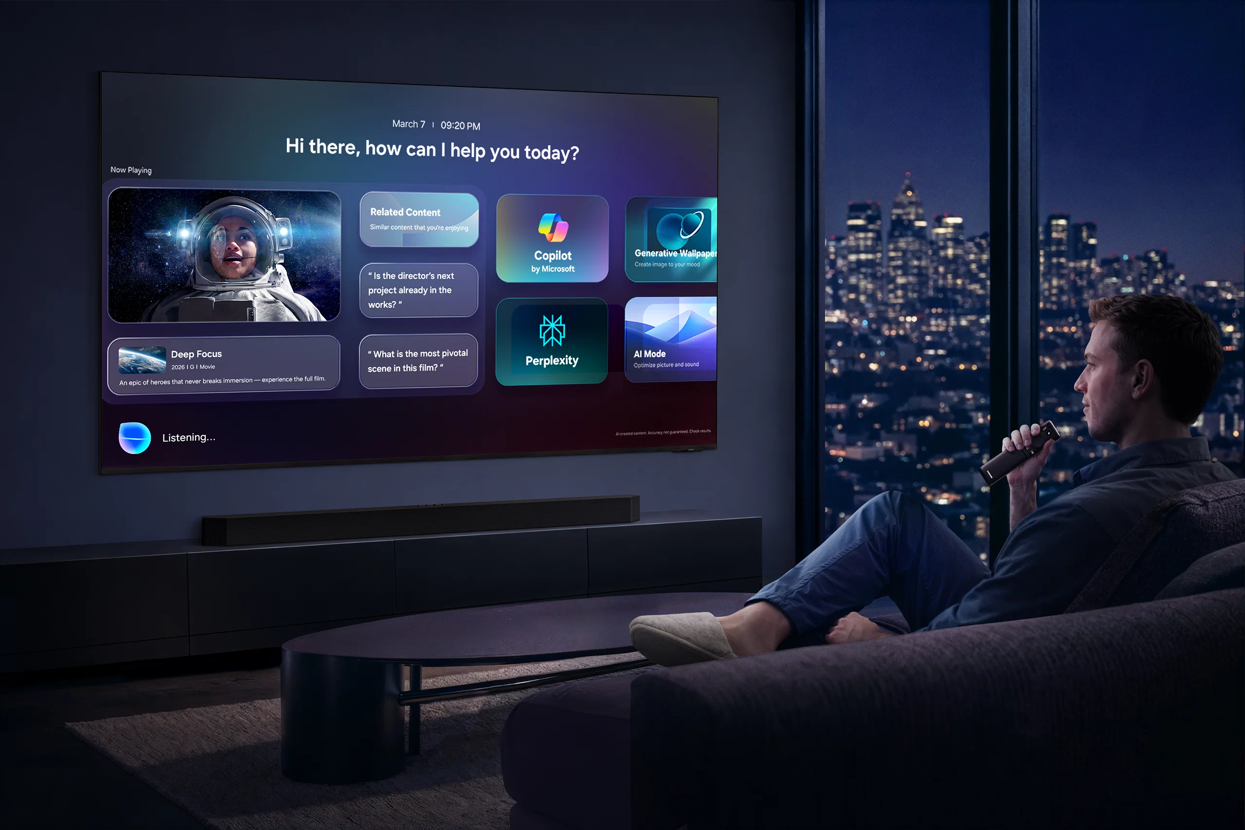 Samsung AI TV khuấy đảo đầu năm 2026 với loạt giải thưởng công nghệ danh giá