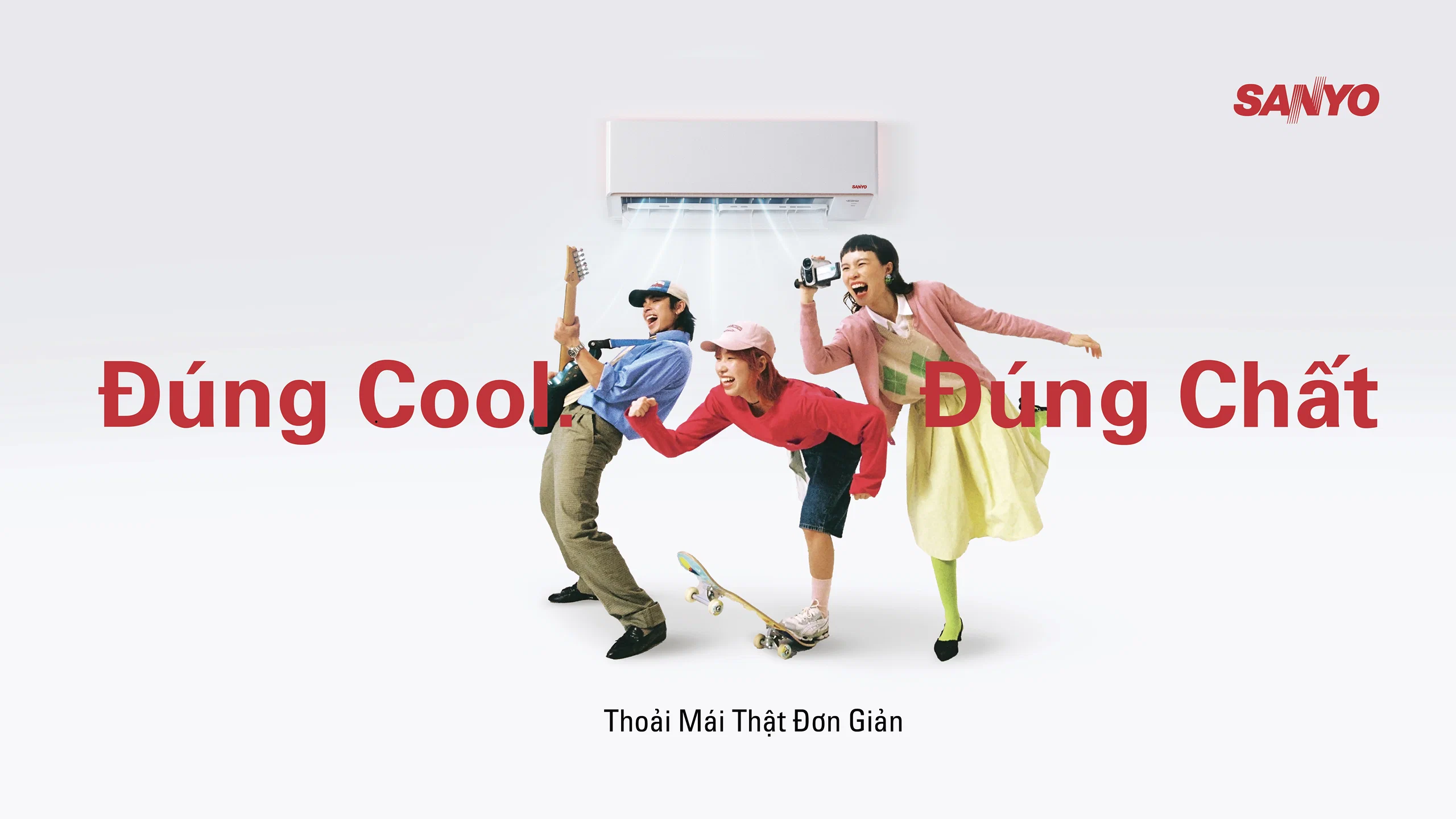 SANYO tái xuất thị trường Việt Nam với diện mạo mới, mang tinh thần “Stay Cool, Stay You - Đúng Cool, Đúng Chất”
