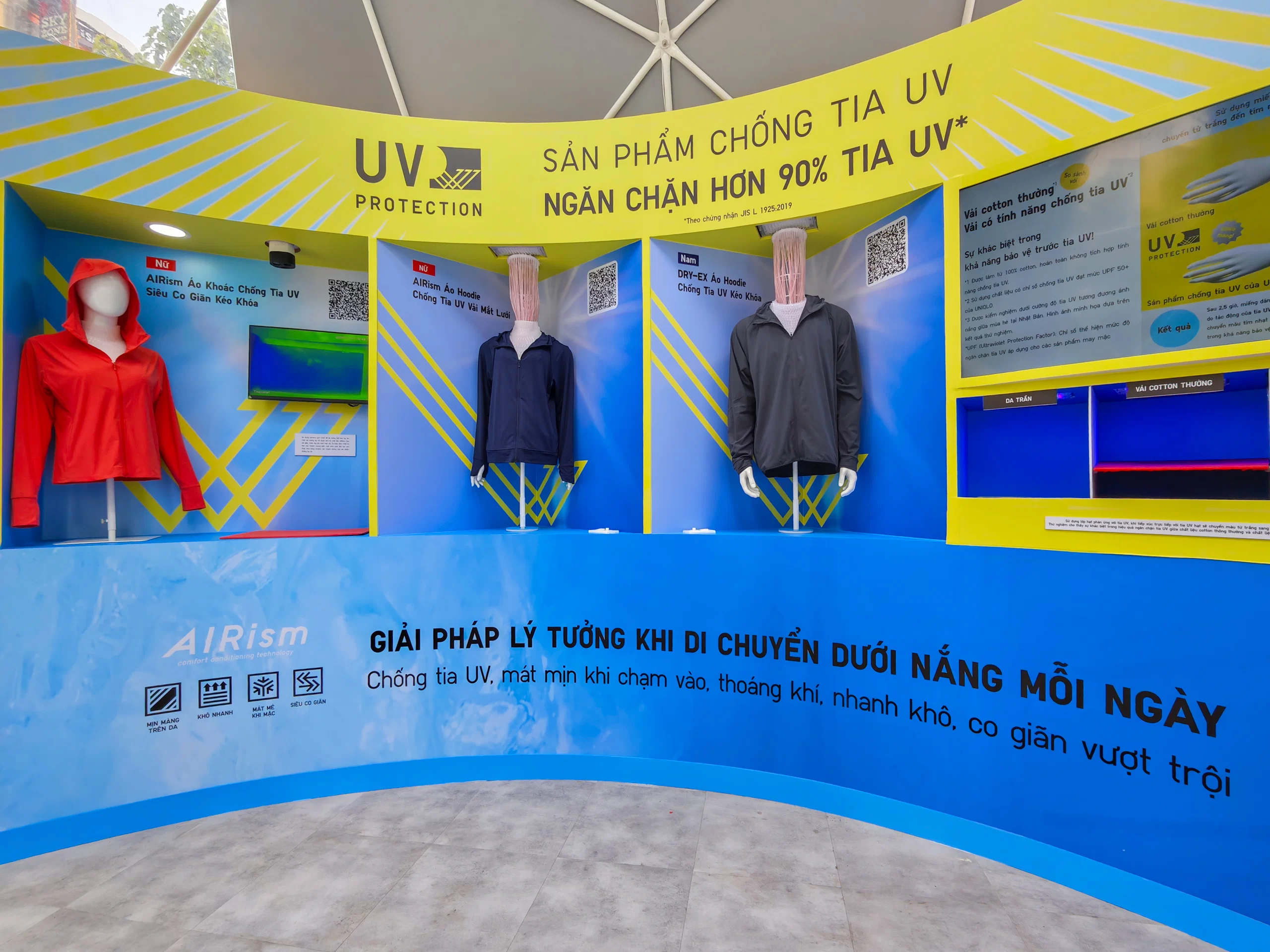 UNIQLO nâng cấp dòng sản phẩm chống tia UV, chặn hơn 90% bức xạ trong mùa hè 2026