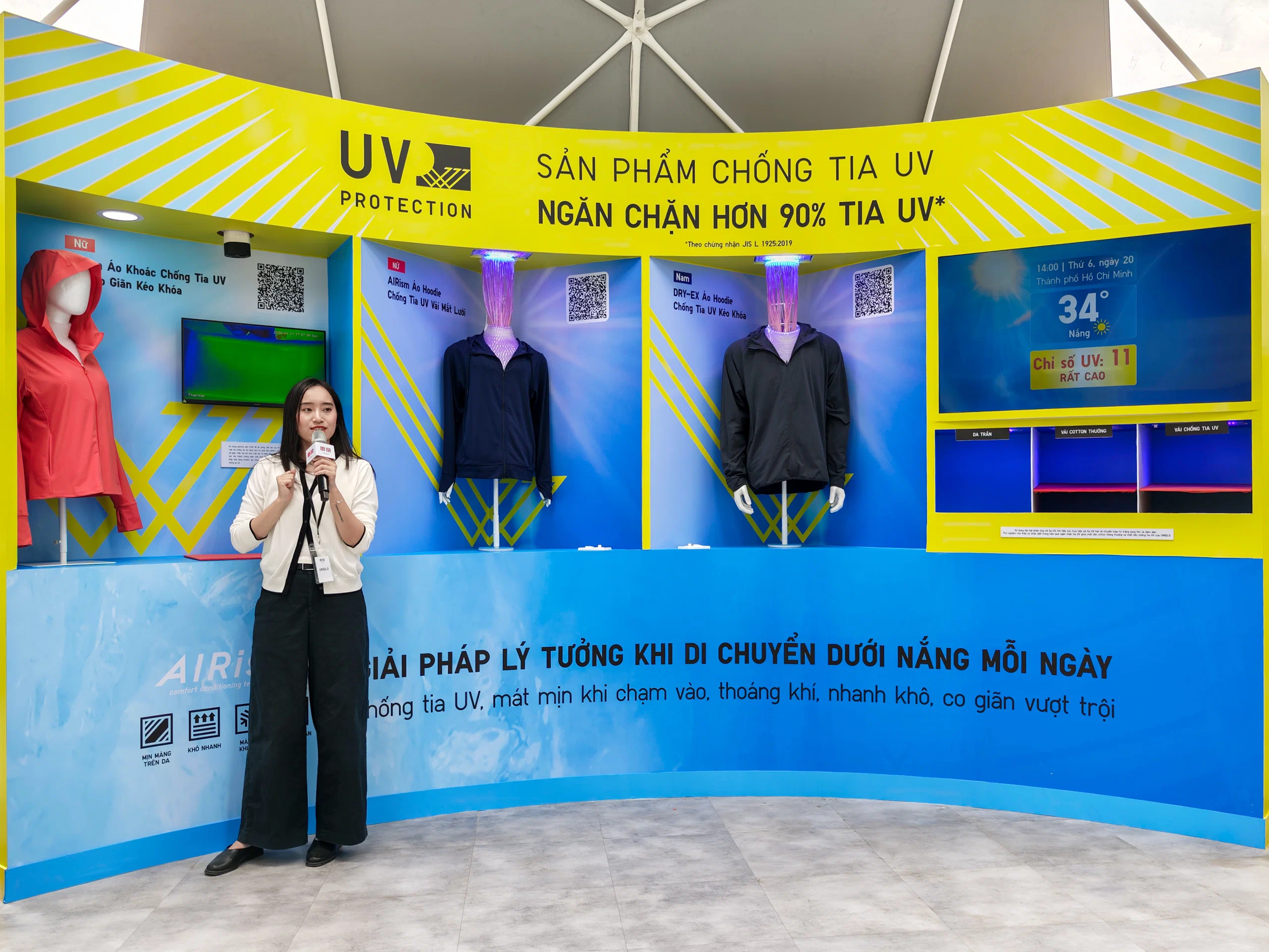 UNIQLO nâng cấp dòng sản phẩm chống tia UV, chặn hơn 90% bức xạ trong mùa hè 2026
