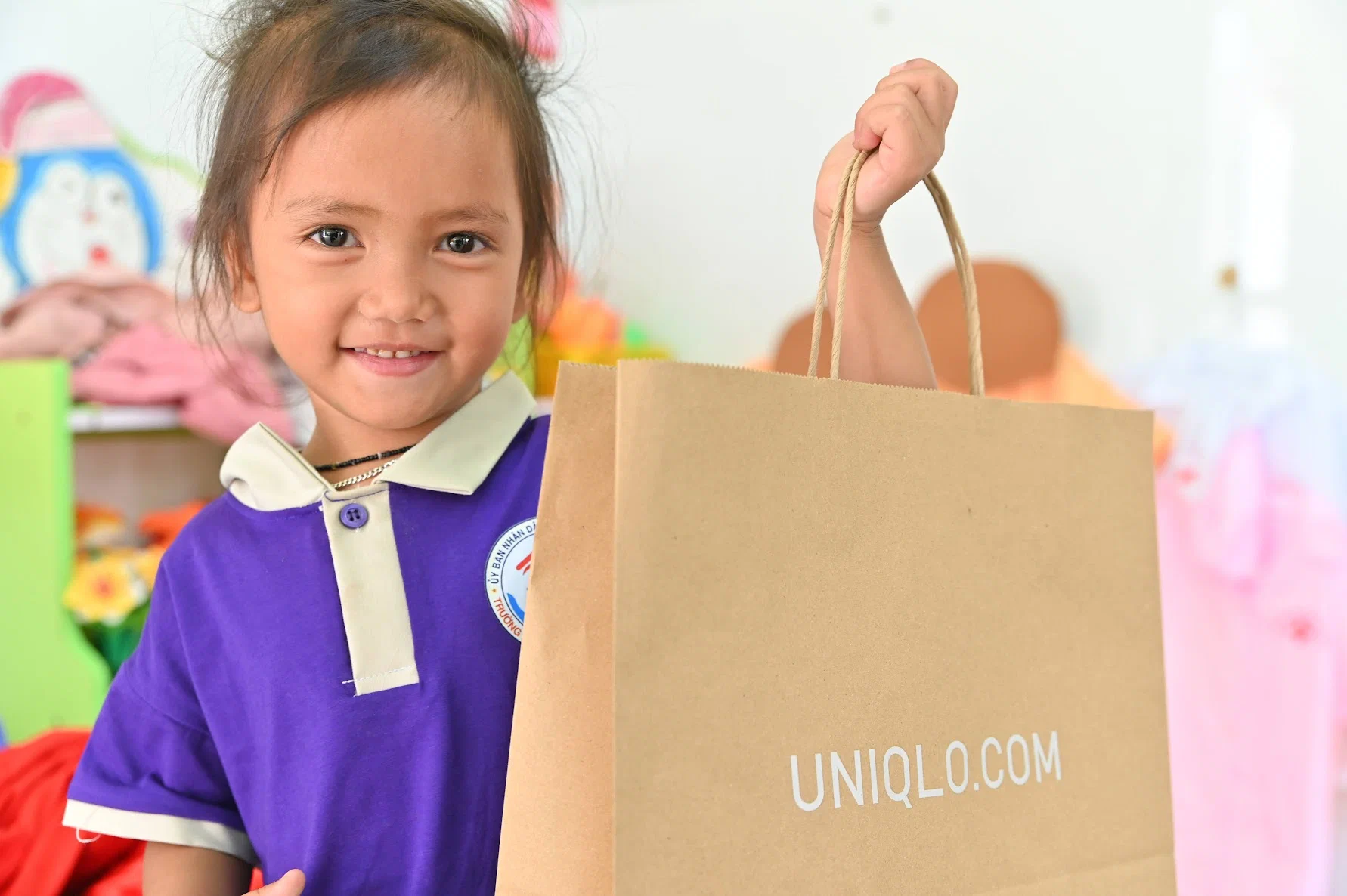UNIQLO Việt Nam Cùng Quỹ Hy vọng khánh thành điểm trường Phước Công 2