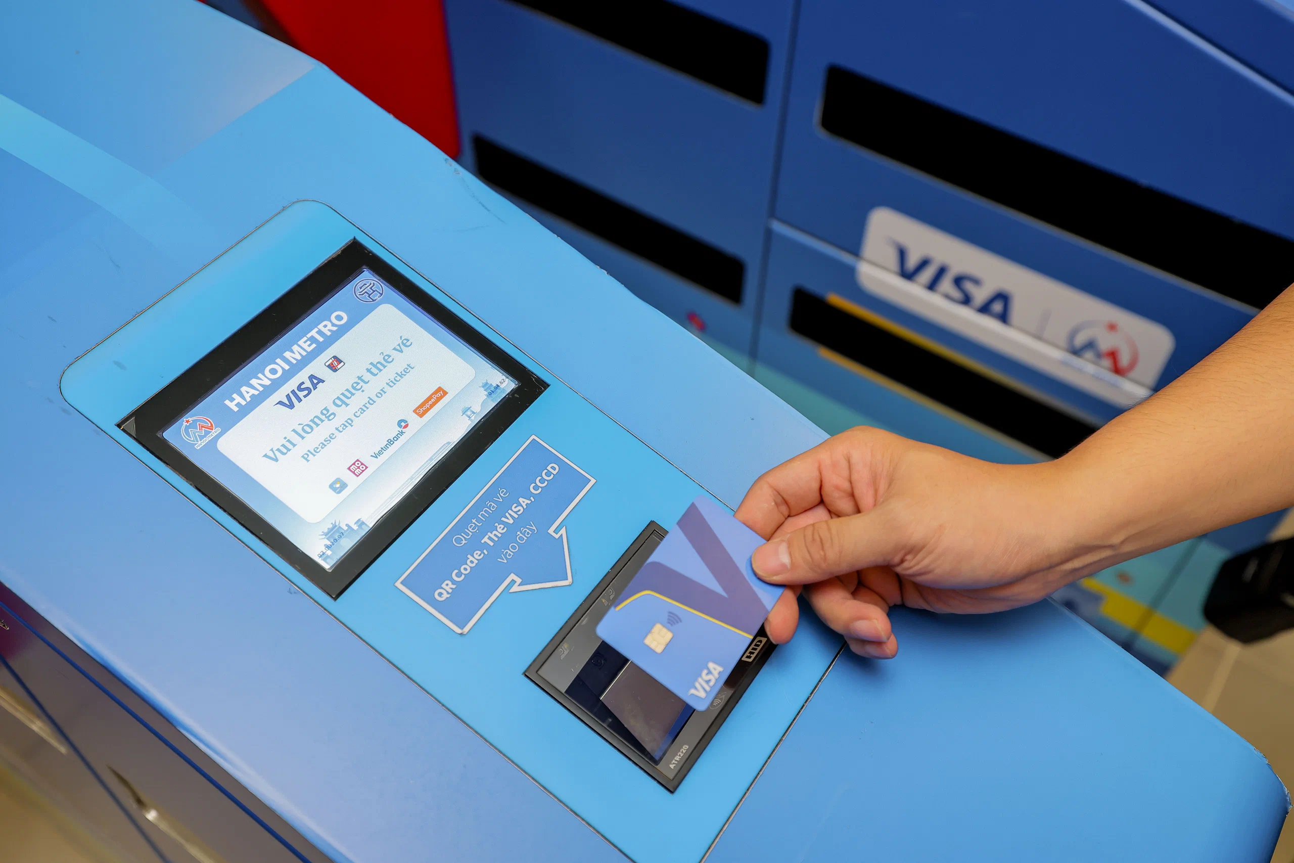 Visa và Hanoi Metro mở rộng thanh toán chạm trên toàn bộ mạng lưới metro Hà Nội