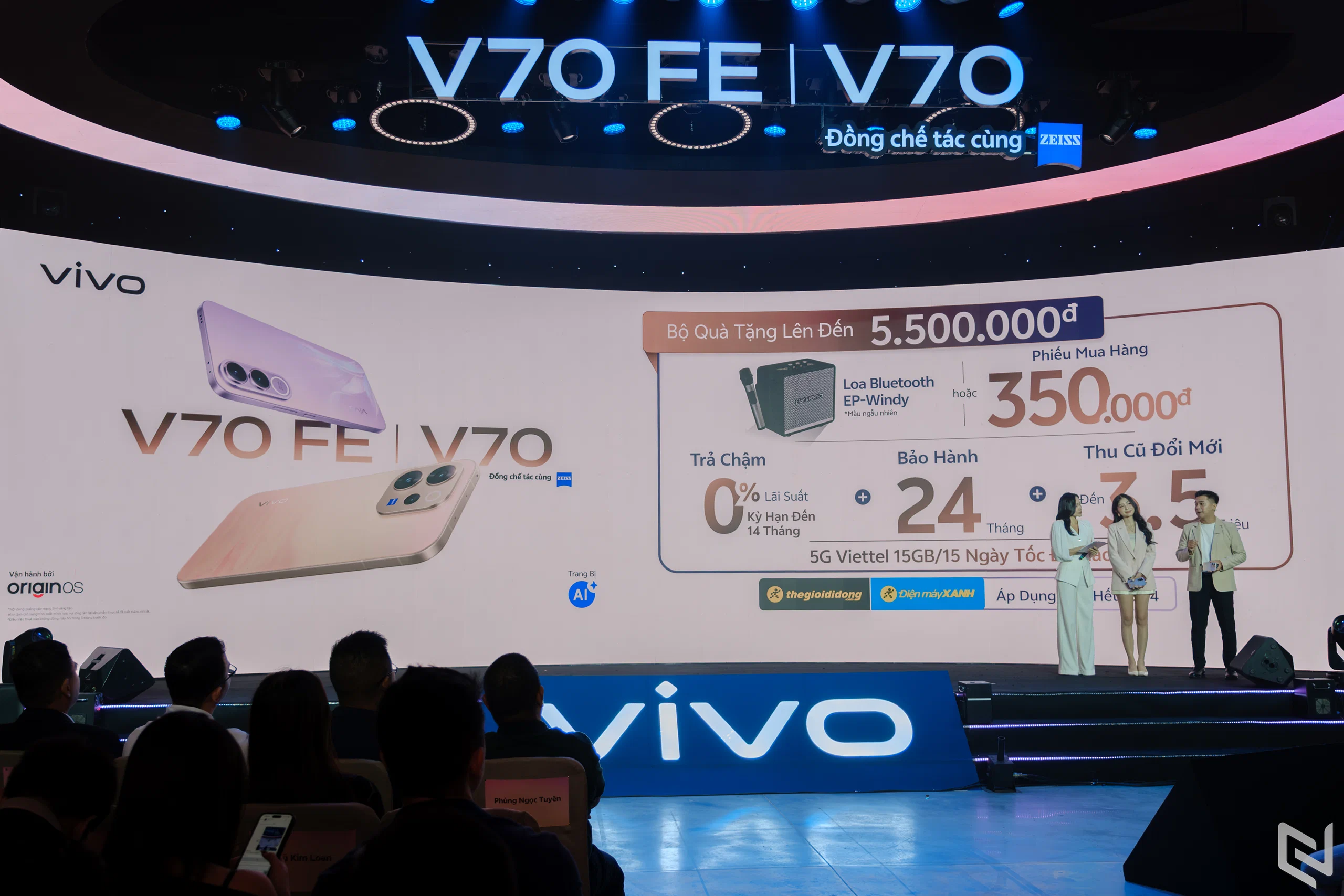 vivo V70 và vivo V70 FE ra mắt tại Việt Nam, nâng tầm nhiếp ảnh di động với camera ZEISS