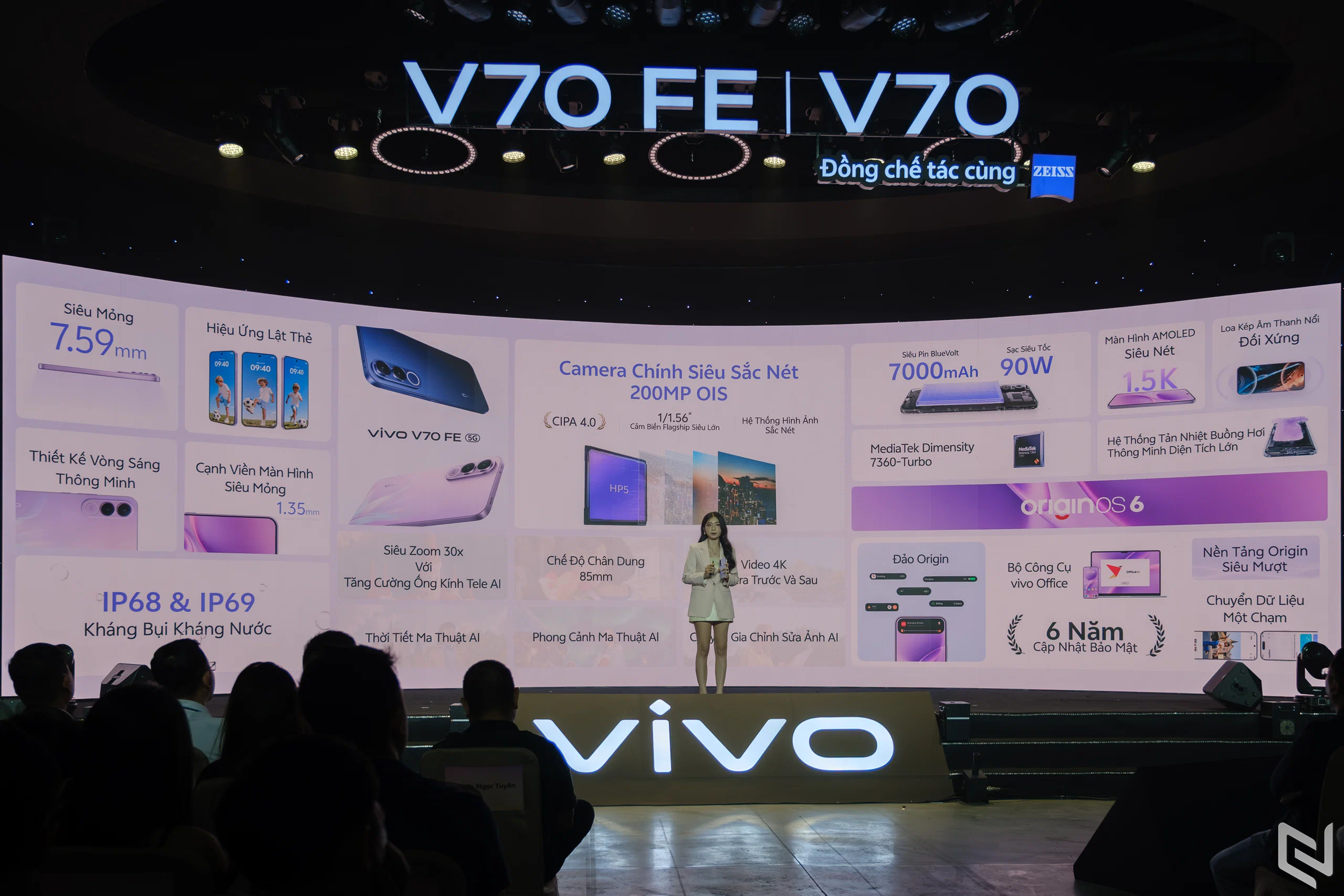 vivo V70 và vivo V70 FE ra mắt tại Việt Nam, nâng tầm nhiếp ảnh di động với camera ZEISS