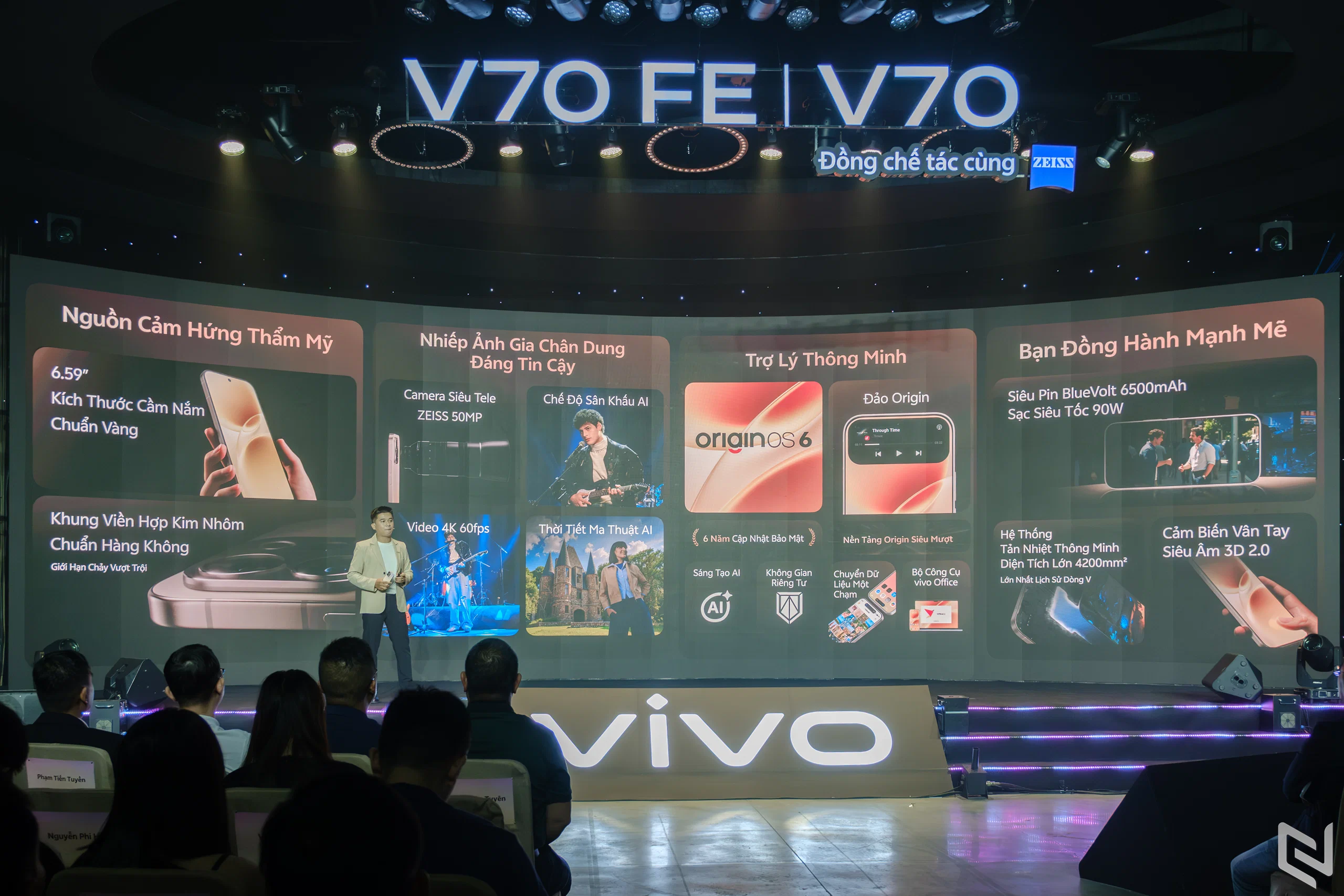 vivo V70 và vivo V70 FE ra mắt tại Việt Nam, nâng tầm nhiếp ảnh di động với camera ZEISS