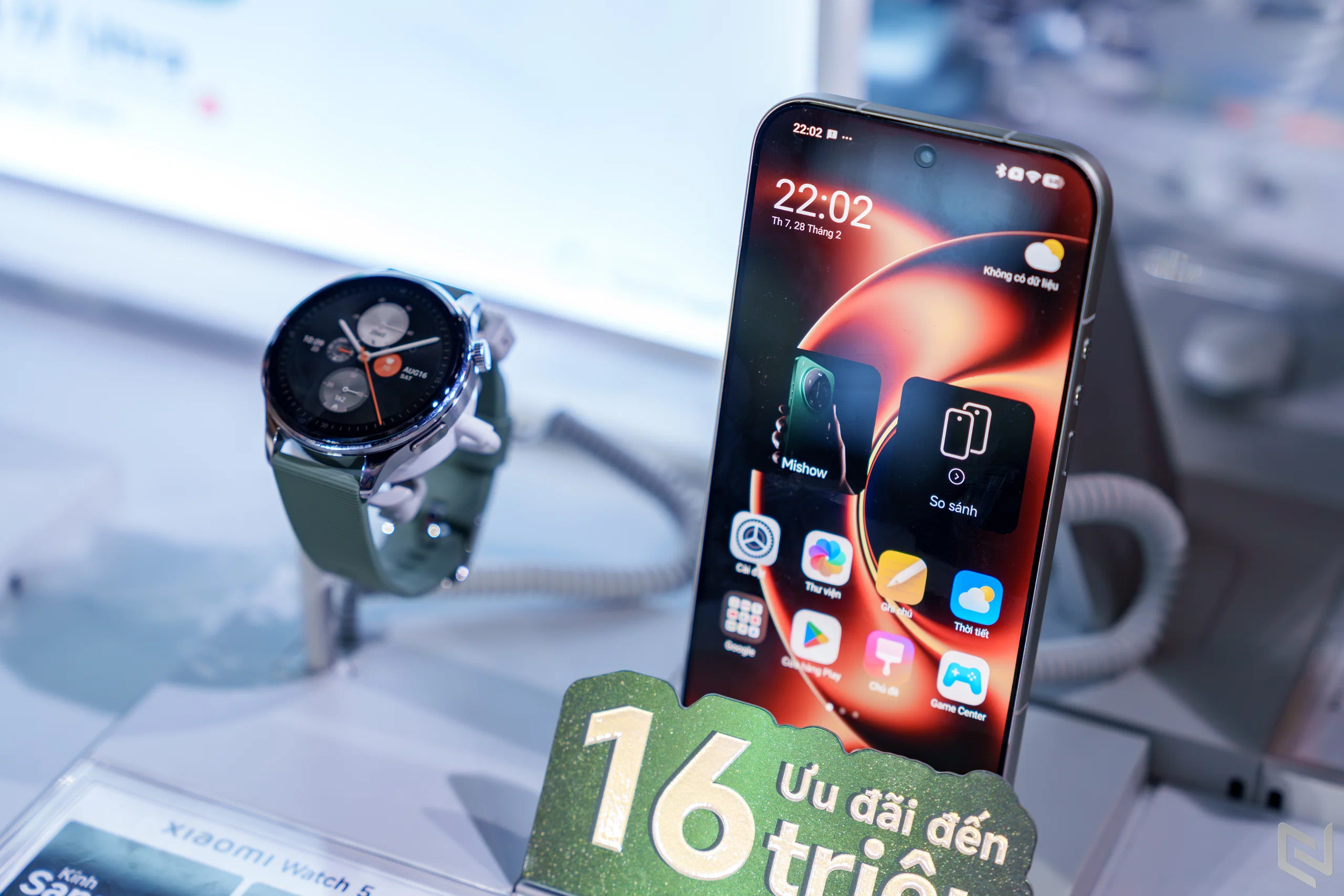 Xiaomi mở rộng hệ sinh thái AIoT tại Việt Nam với Watch 5 và TV Mini LED 2026
