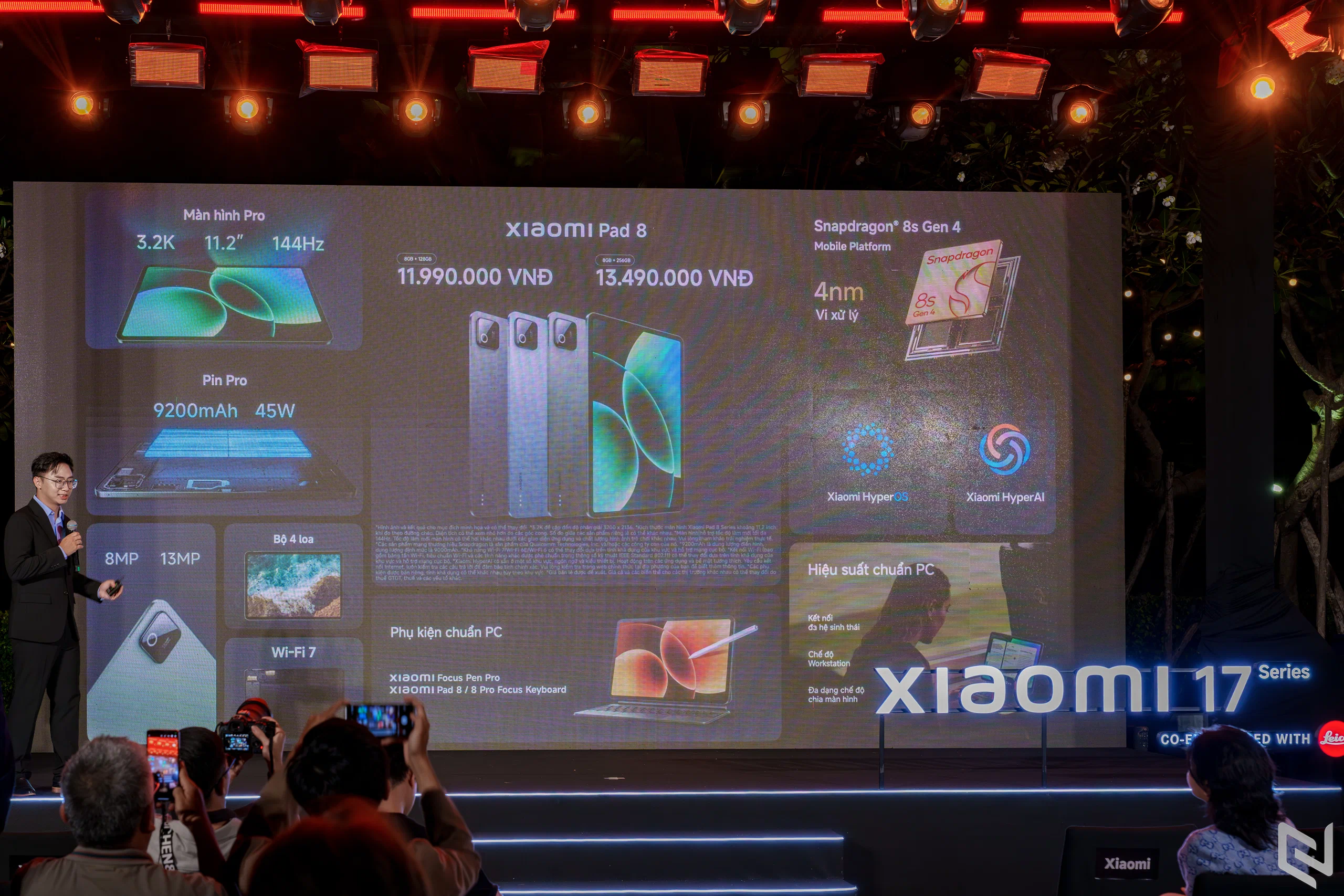 Xiaomi Pad 8 Series ra mắt tại Việt Nam - Trải nghiệm làm việc chuẩn PC