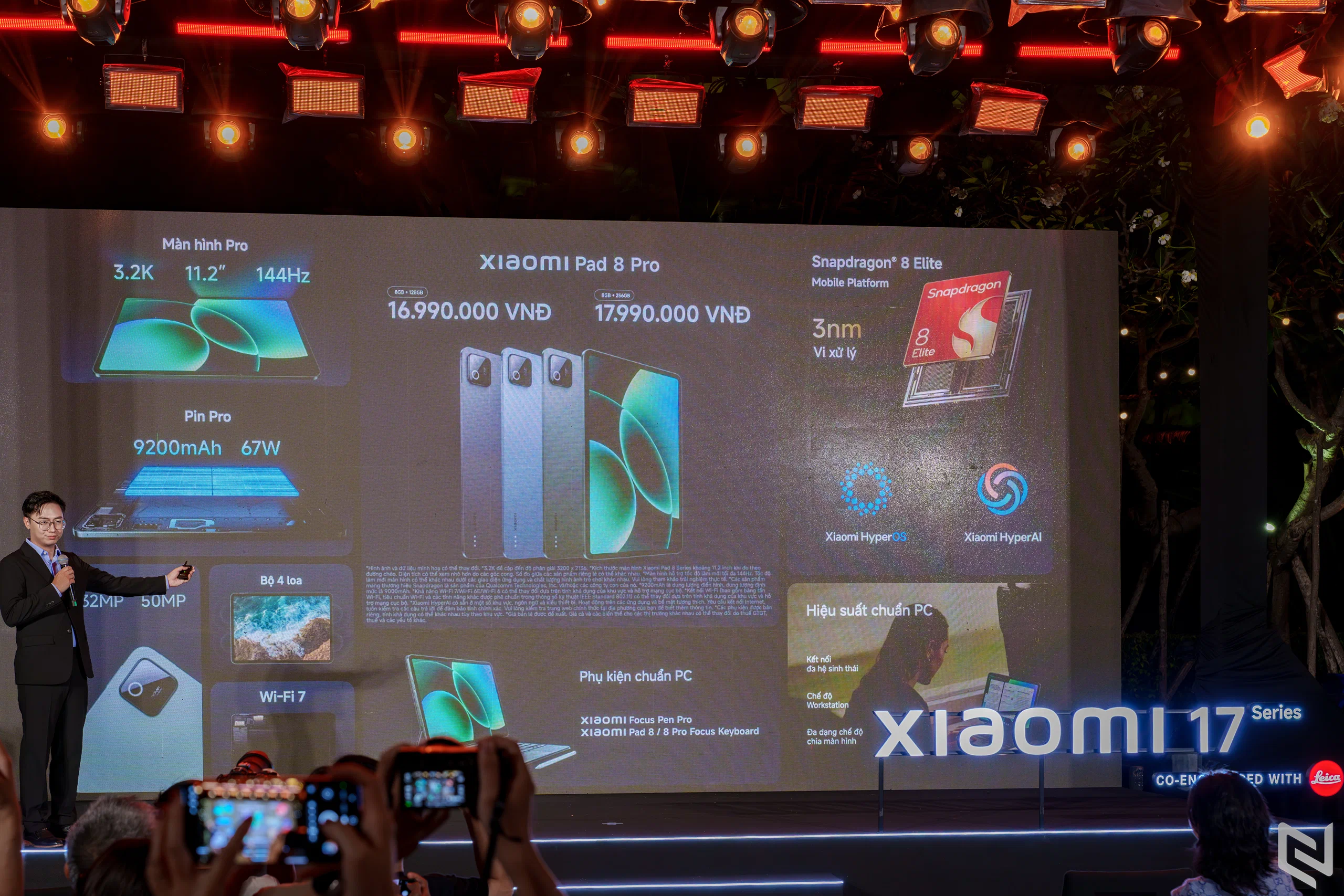Xiaomi Pad 8 Series ra mắt tại Việt Nam - Trải nghiệm làm việc chuẩn PC