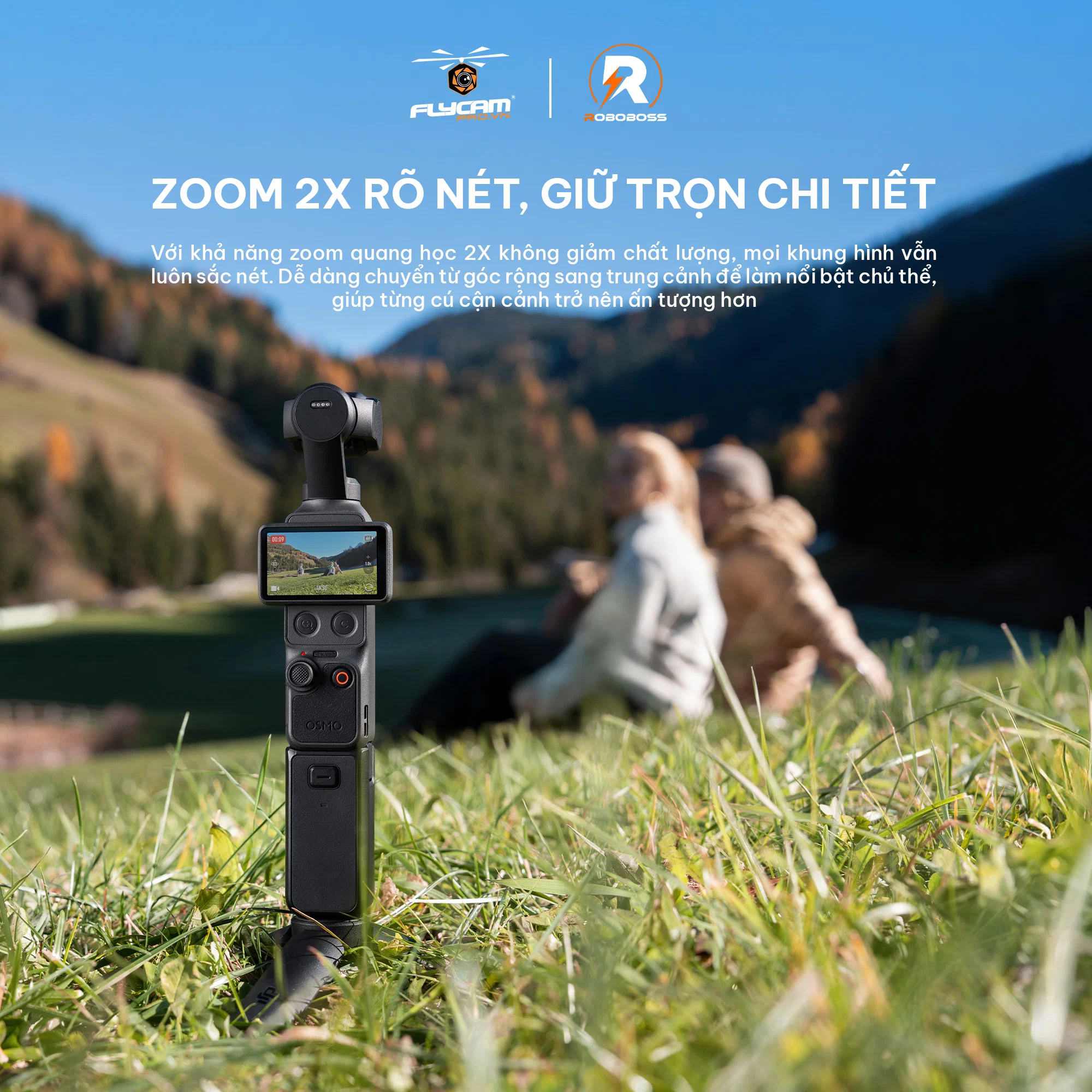 DJI Osmo Pocket 4 ra mắt, nâng lên 4K/240fps, ActiveTrack 7.0 và 107GB bộ nhớ trong