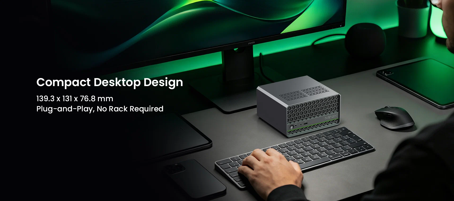 MINIX T4000/T5000 ra mắt: Mini workstation AI chạy LLM 70B local, 128GB RAM, Blackwell