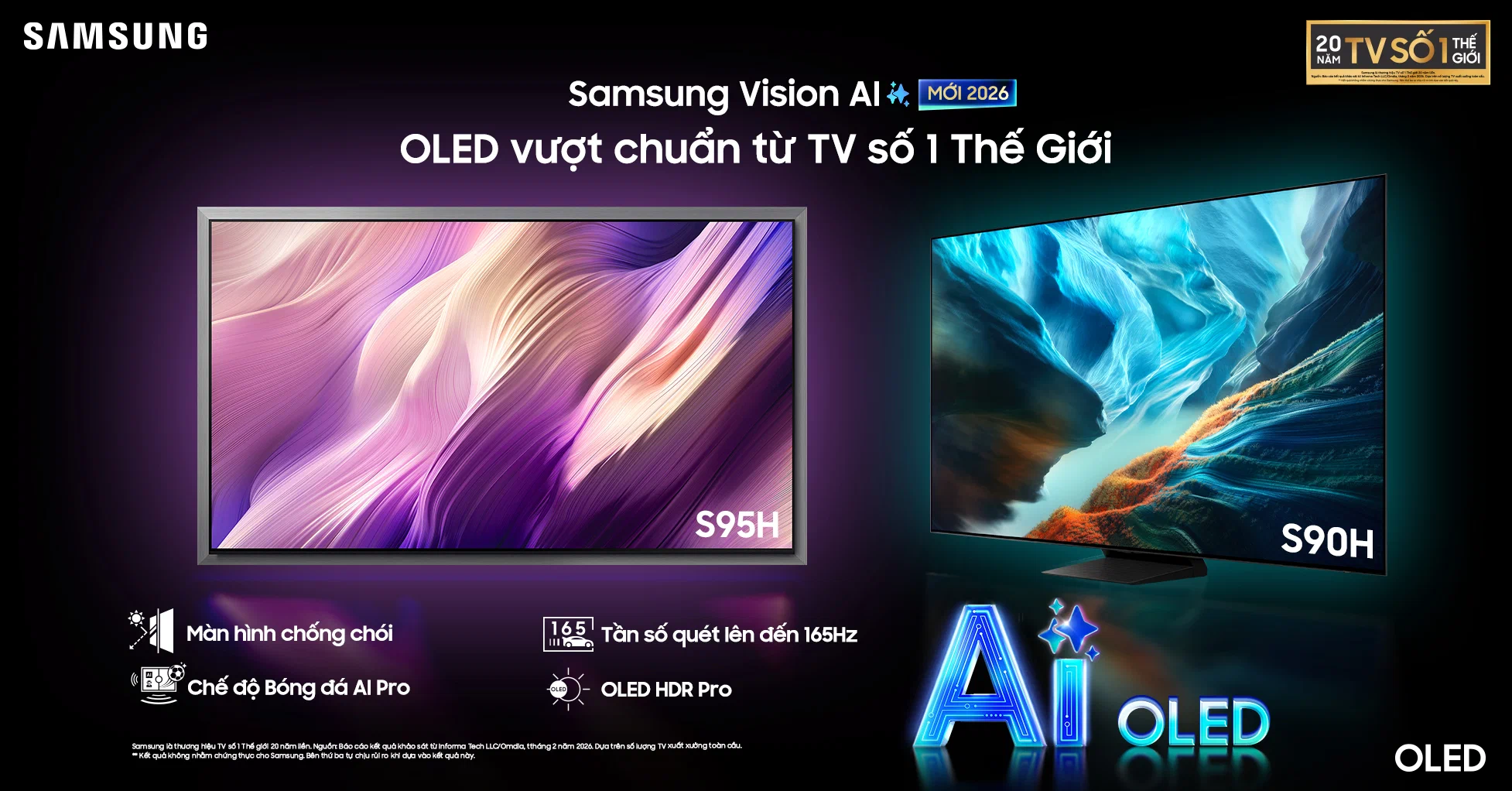 Samsung ra mắt AI TV 2026 tại Việt Nam, hiện thực hóa tầm nhìn “bạn đồng hành giải trí” trong kỷ nguyên AI