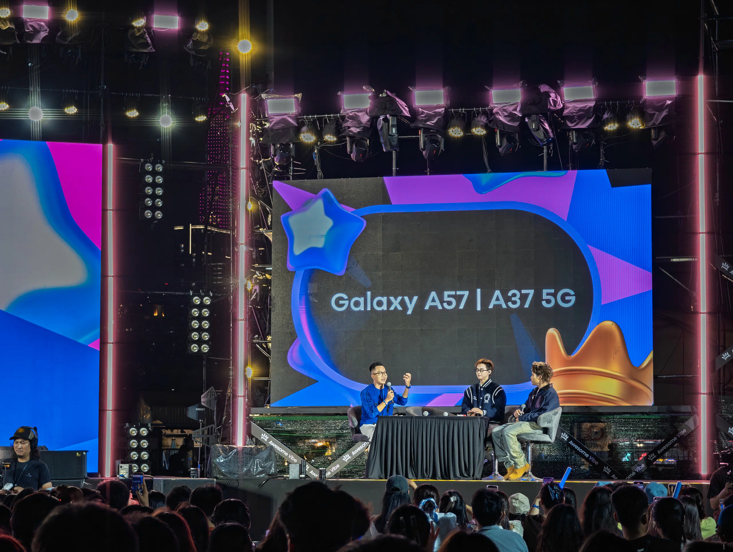 Samsung biến Awesome Vibe Station thành sân khấu cho Galaxy A57 và A37