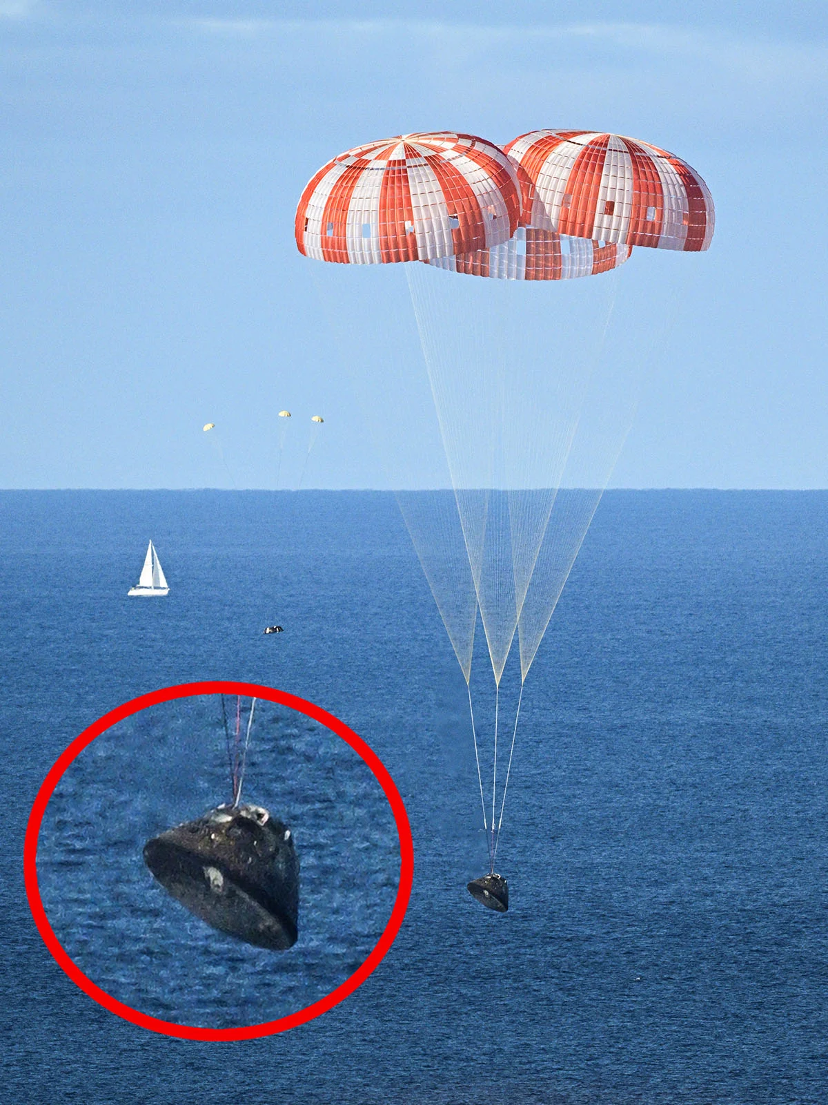 NASA công bố ảnh dưới nước của lớp chắn nhiệt Artemis II sau tái nhập khí quyển
