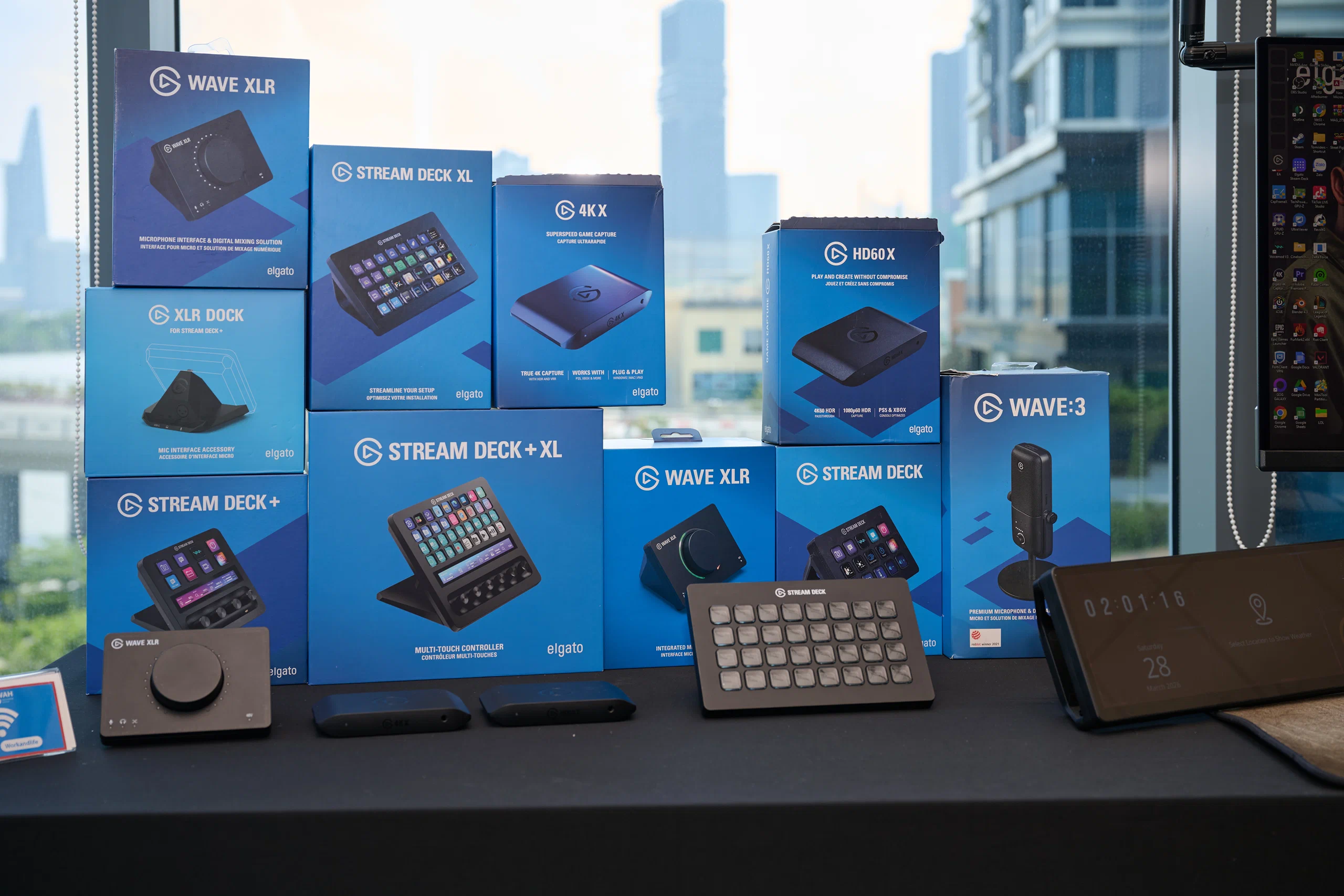 Elgato và Kioxia tổ chức workshop hướng dẫn setup góc làm việc cho solo content creator