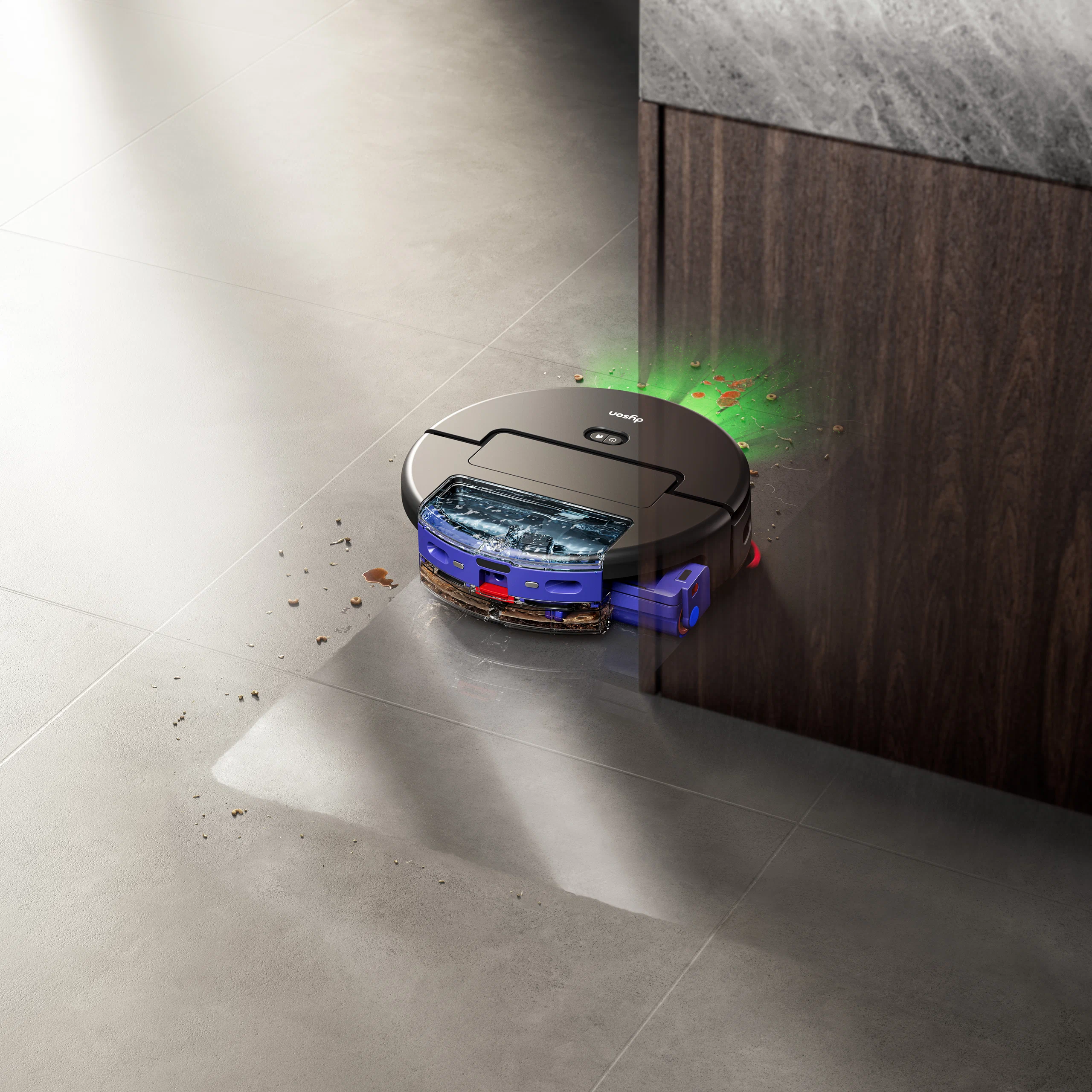 Dyson ra mắt robot hút bụi lau nhà Spot+Scrub Ai: Tự động phát hiện và xử lý vết bẩn bằng AI