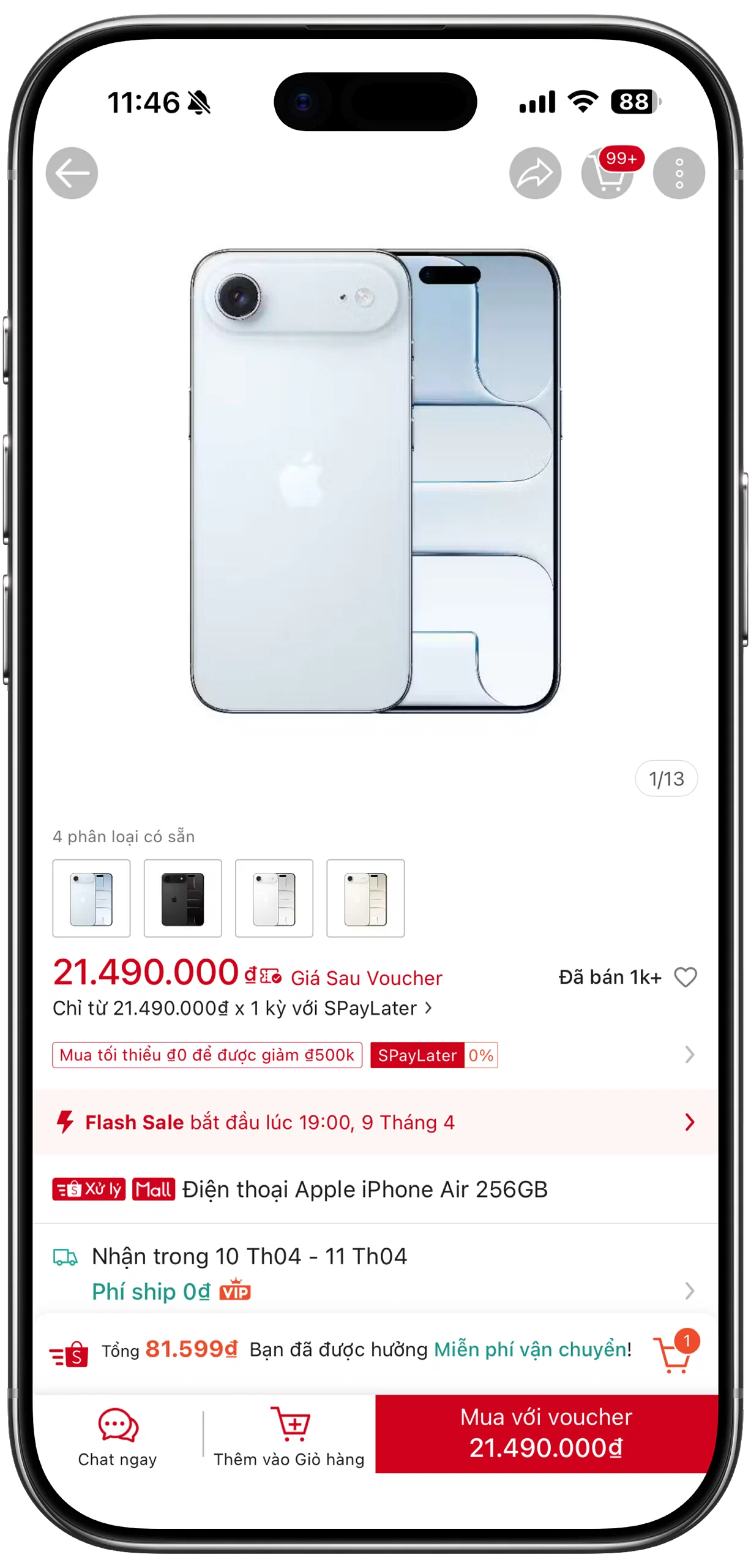 iPhone Air 2 vẫn sẽ ra mắt, dù dòng máy này được cho là bán không tốt