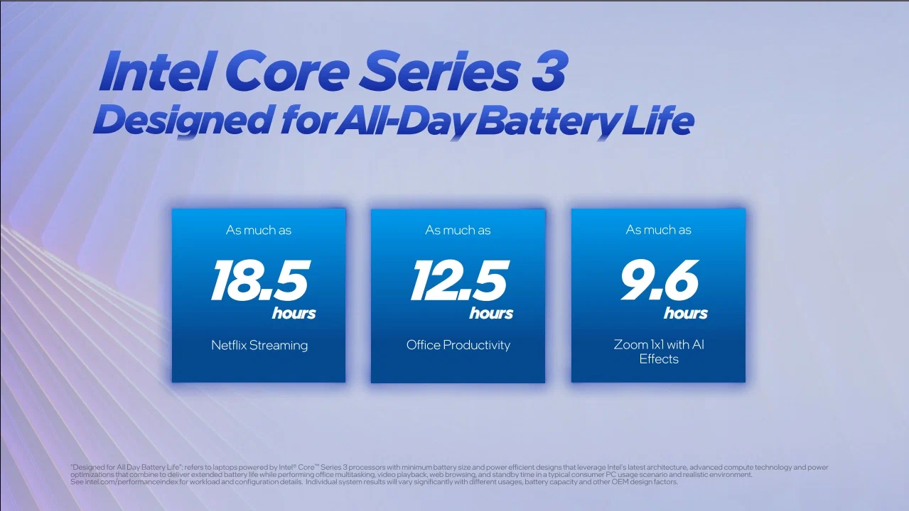 Intel ra mắt Core Series 3, nâng hiệu năng AI và tiết kiệm điện cho PC phổ thông