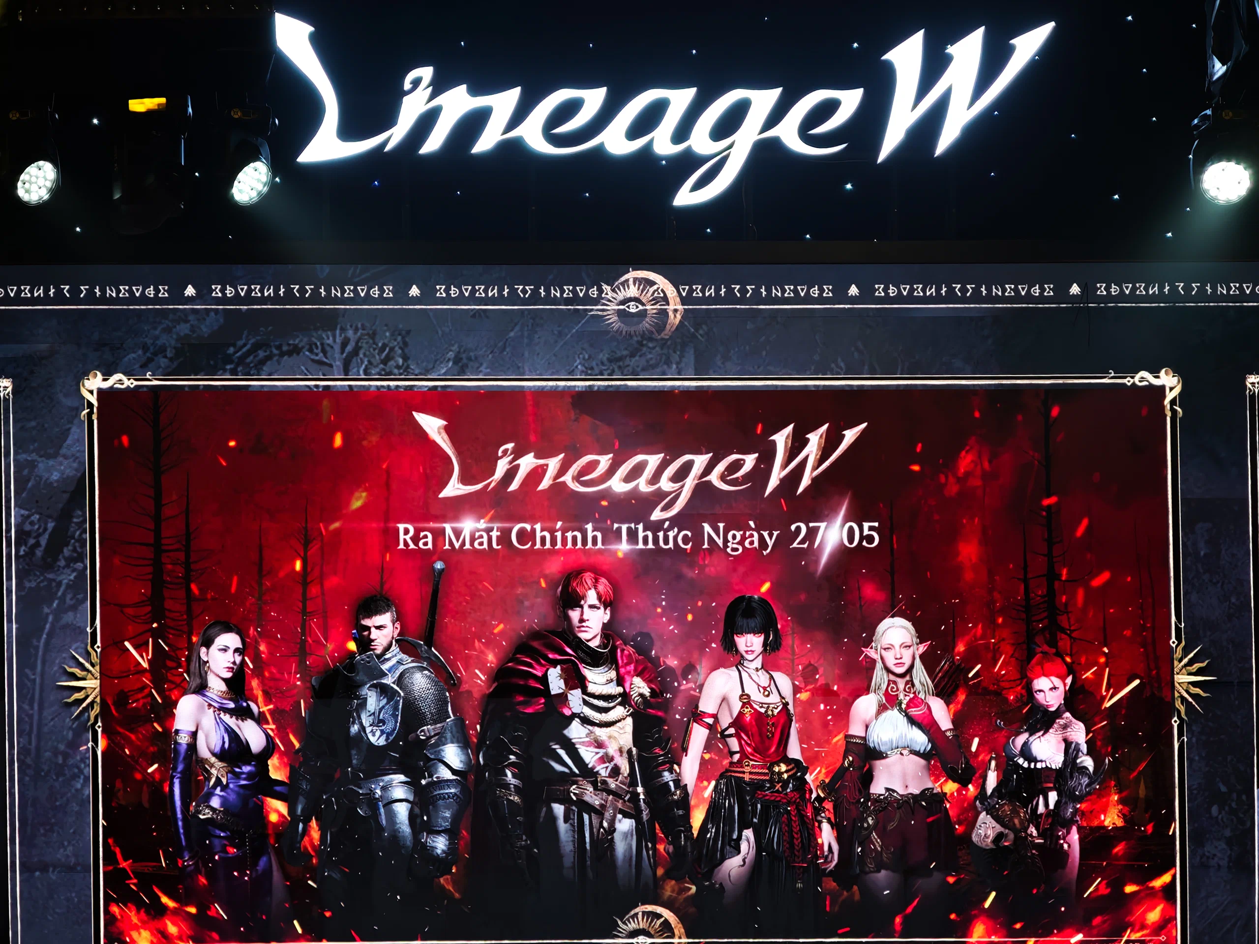 Lineage W tổ chức Showcase ra mắt cực hoành tráng, chốt lịch phát hành 27/5