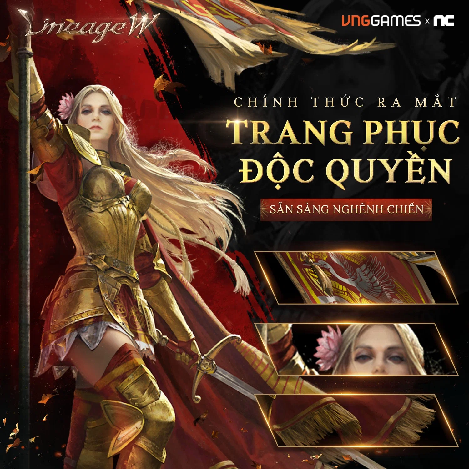 Lineage W tung 6 trang phục độc quyền, định hình “6 thế lực” tại SEA