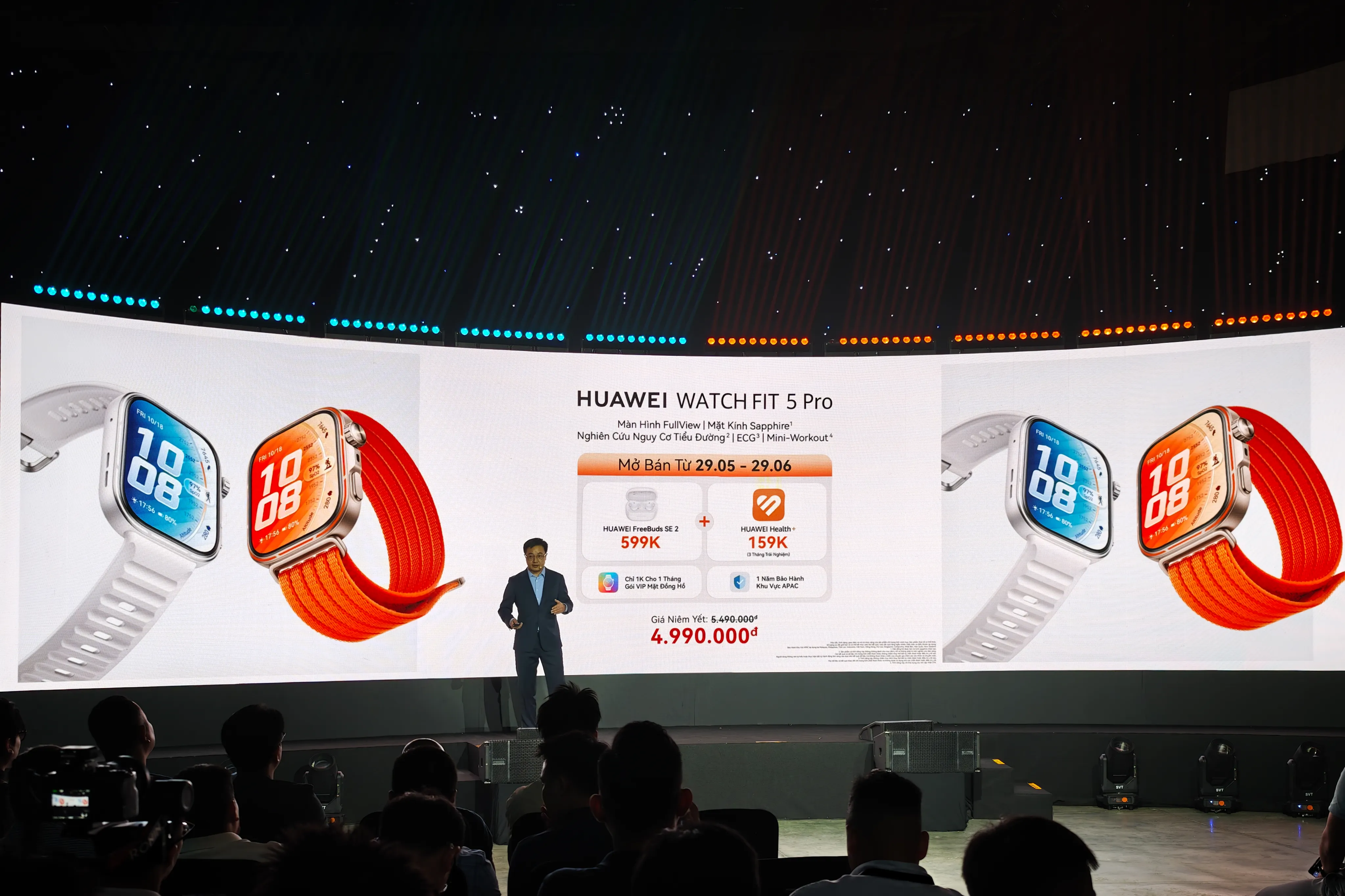 HUAWEI WATCH FIT 5 Series ra mắt tại Việt Nam: Thiết kế trẻ trung, nâng cấp mạnh về theo dõi sức khỏe và thể thao