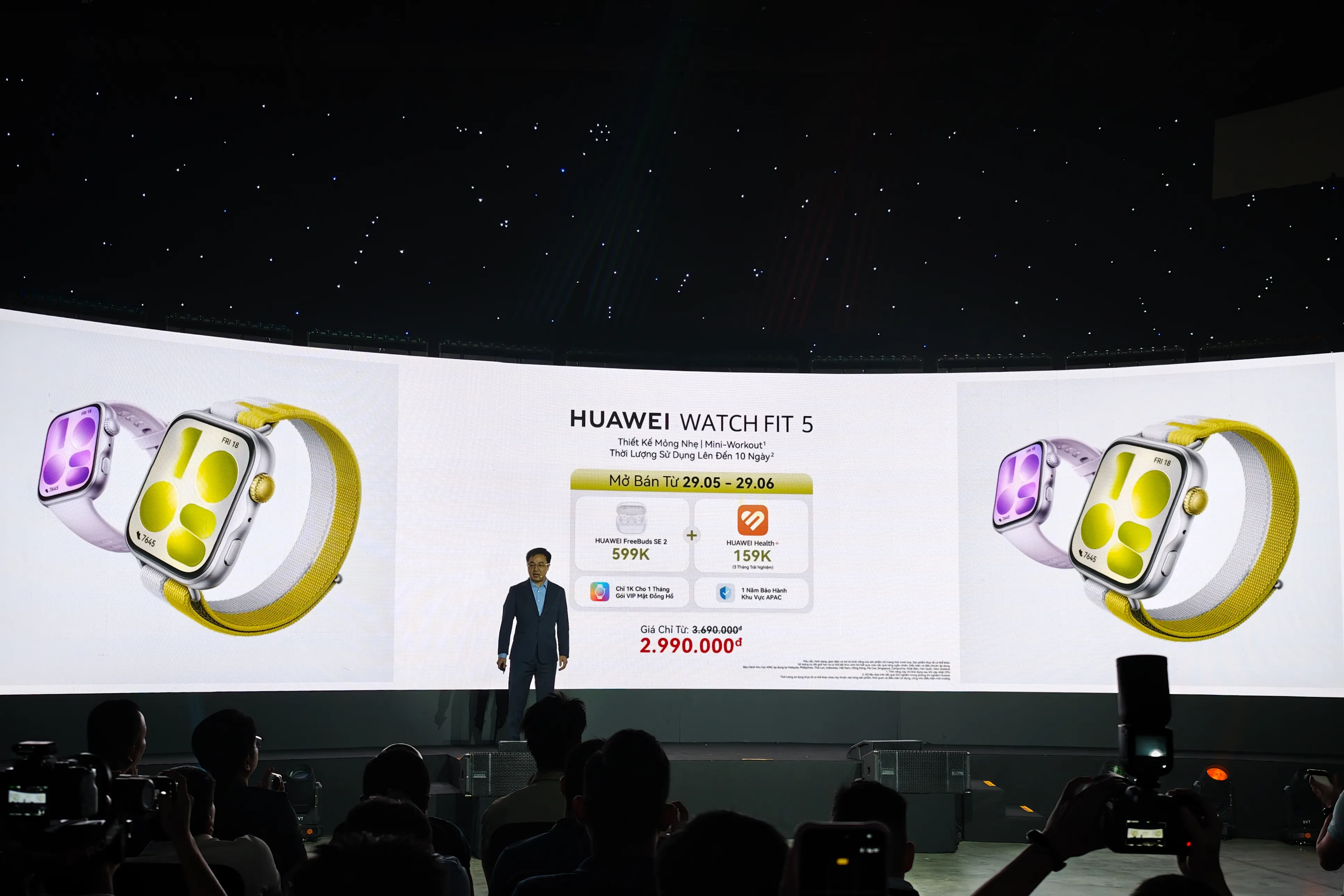 HUAWEI WATCH FIT 5 Series ra mắt tại Việt Nam: Thiết kế trẻ trung, nâng cấp mạnh về theo dõi sức khỏe và thể thao