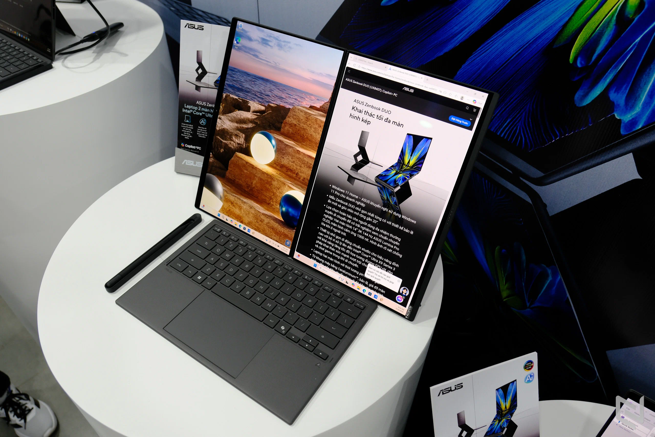 ASUS Zenbook DUO 2026 ra mắt tại Việt Nam: Nâng cấp thiết kế, pin và hiệu năng cho nhu cầu đa nhiệm