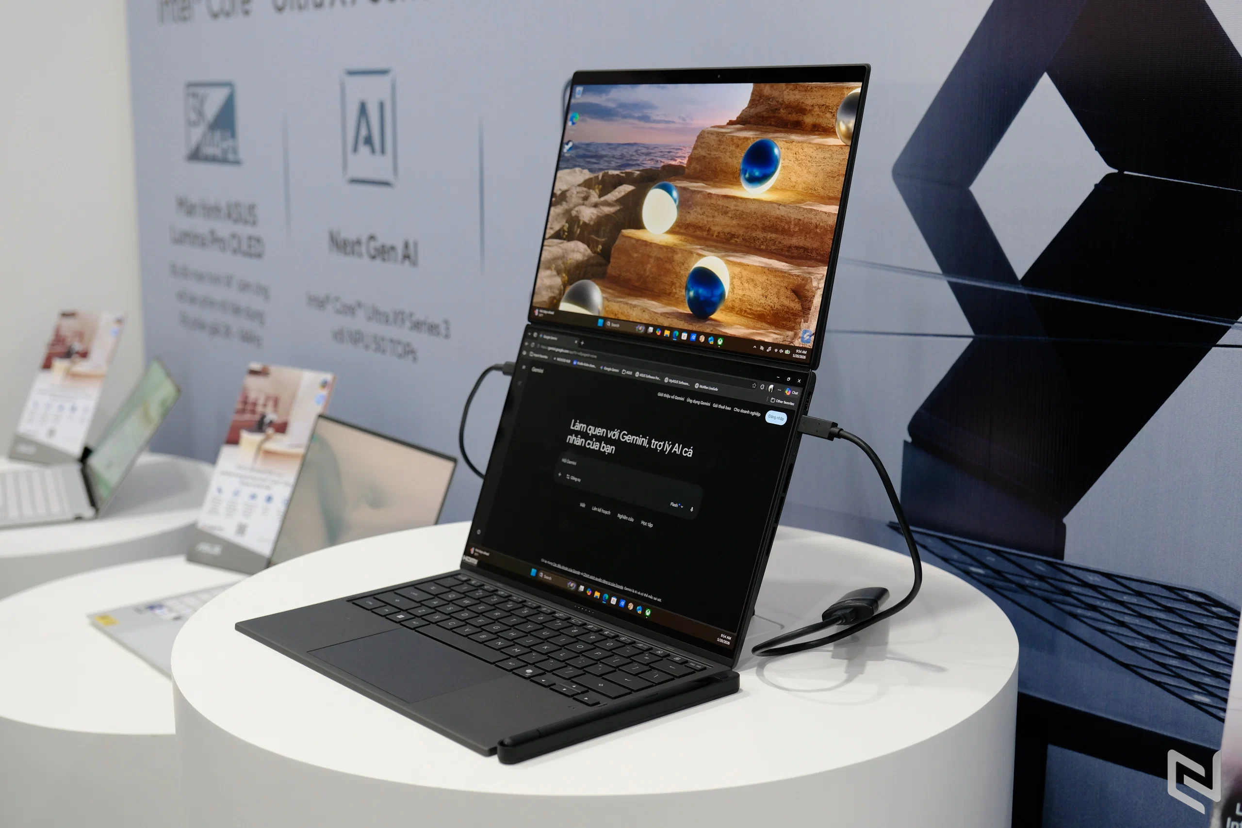 ASUS Zenbook DUO 2026 ra mắt tại Việt Nam: Nâng cấp thiết kế, pin và hiệu năng cho nhu cầu đa nhiệm