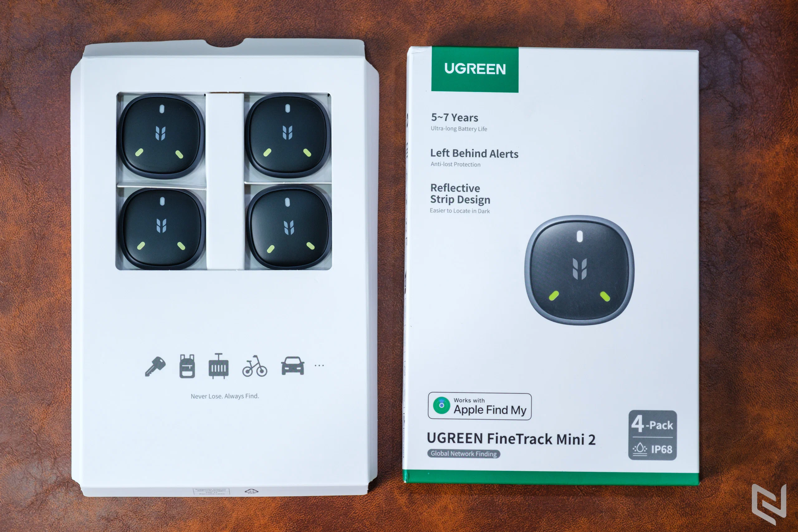 Đánh giá UGREEN FineTrack Mini 2: Tag định vị cho iPhone, pin 7 năm, giá chỉ bằng 1/3 AirTag 2