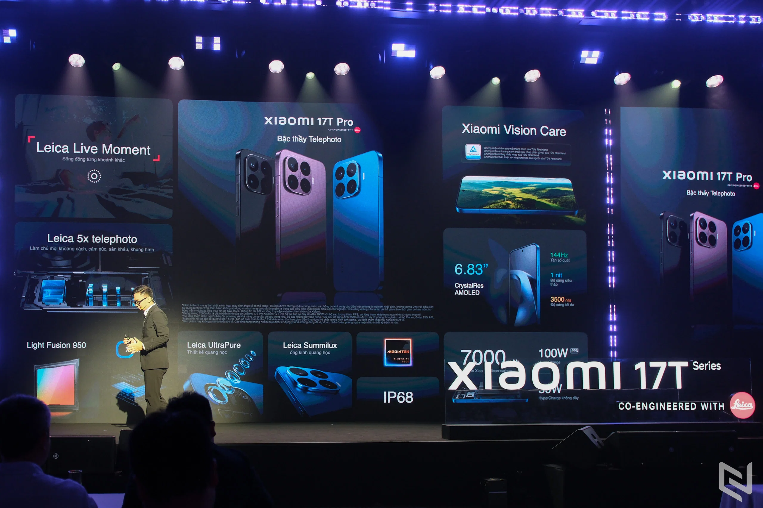 Xiaomi 17T Series ra mắt tại Việt Nam: Camera Leica 5x Telephoto, pin 7000mAh và HyperAI thế hệ mới