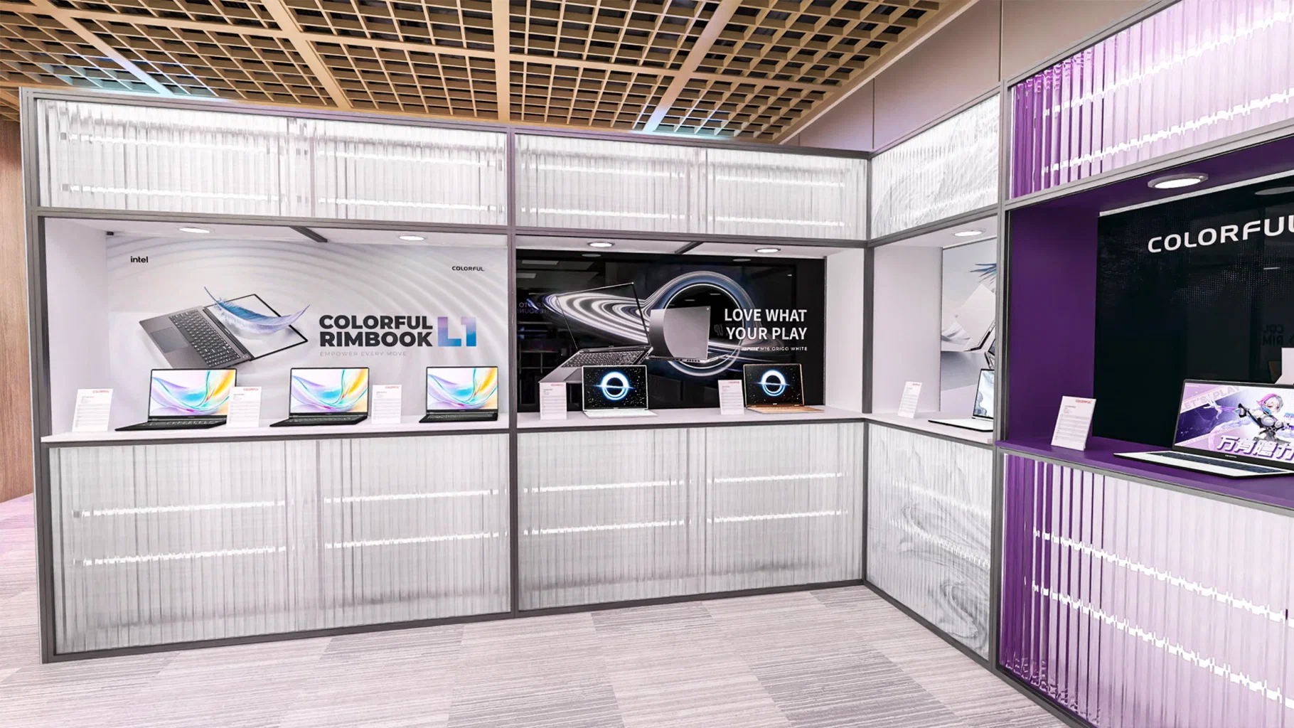 COMPUTEX 2026: COLORFUL hé lộ showroom với laptop, PC gaming và quán internet MEOW