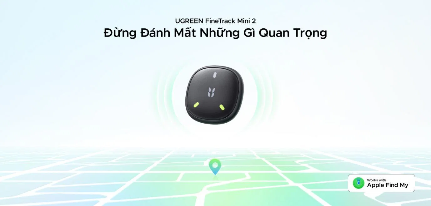 UGREEN ra mắt bộ sạc Air Editions và thiết bị định vị FineTrack cho mùa du lịch hè