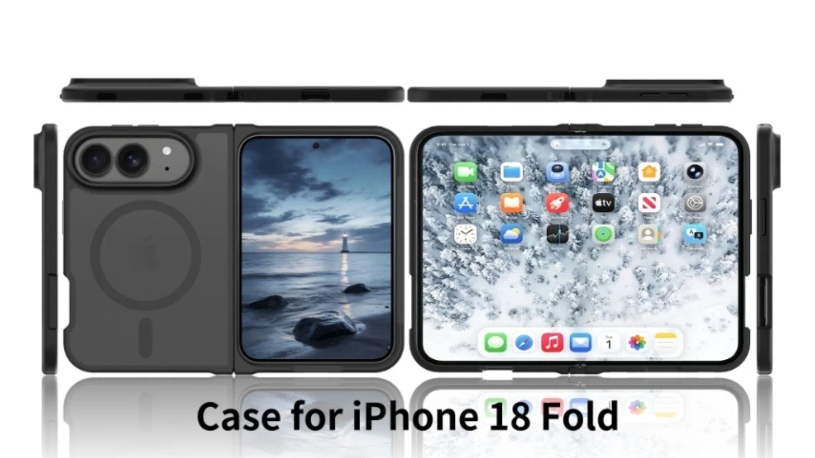 Ốp lưng iPhone gập đầu tiên xuất hiện trên mạng