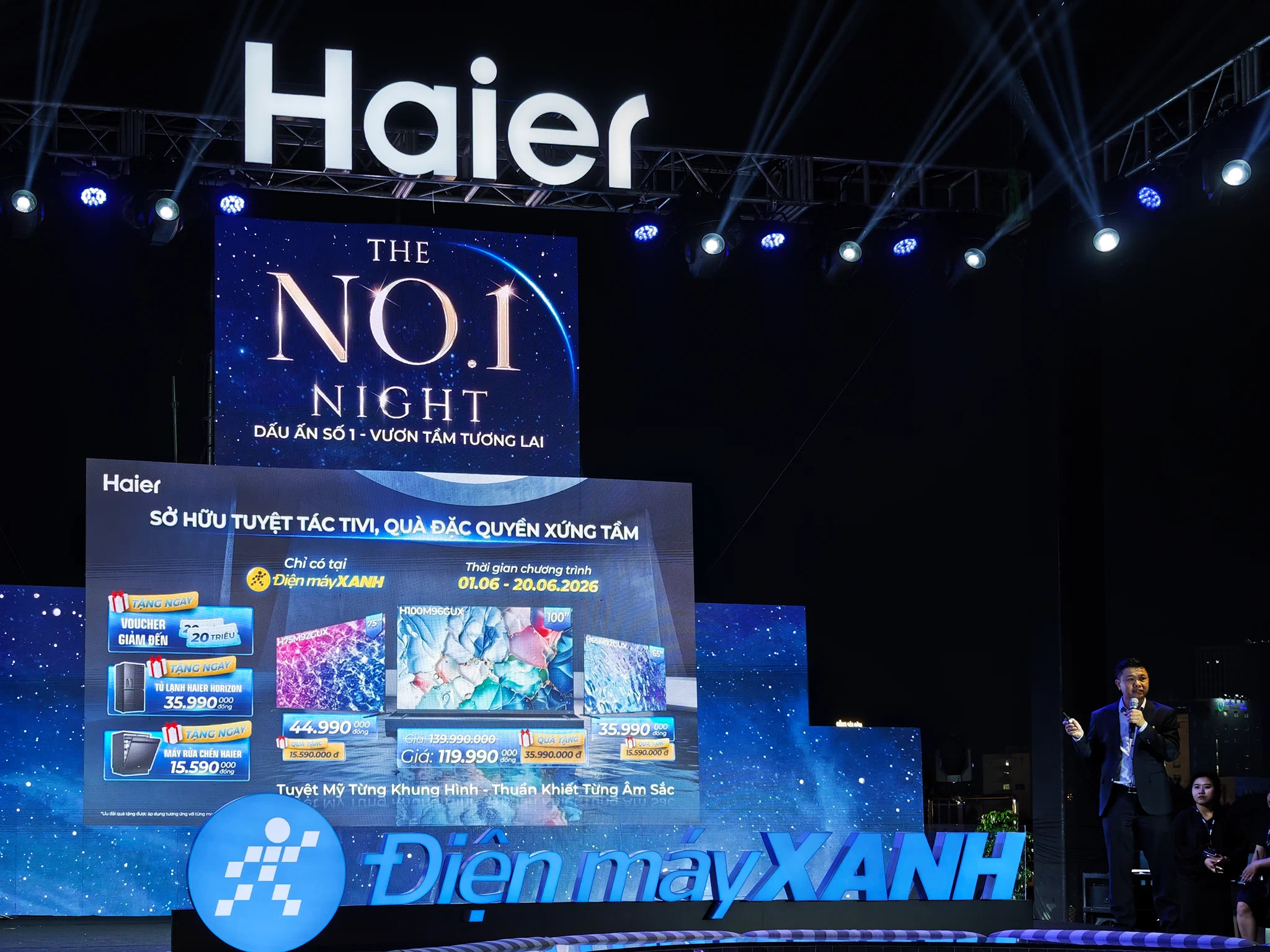 Haier mở rộng hệ sinh thái gia dụng tại Việt Nam với tủ lạnh Horizon Collection và TV QD-MiniLED thế hệ mới