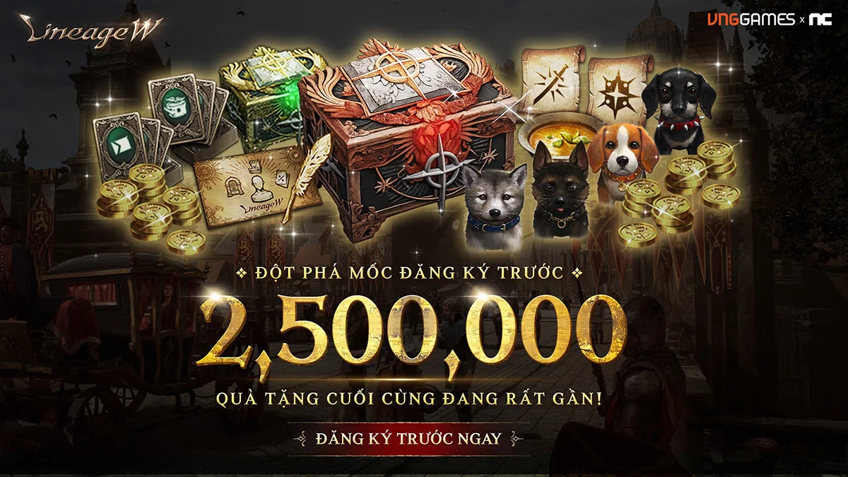 Lineage W mở tải trước, cộng đồng SEA sẵn sàng cho trận Huyết Chiến Tối Thượng