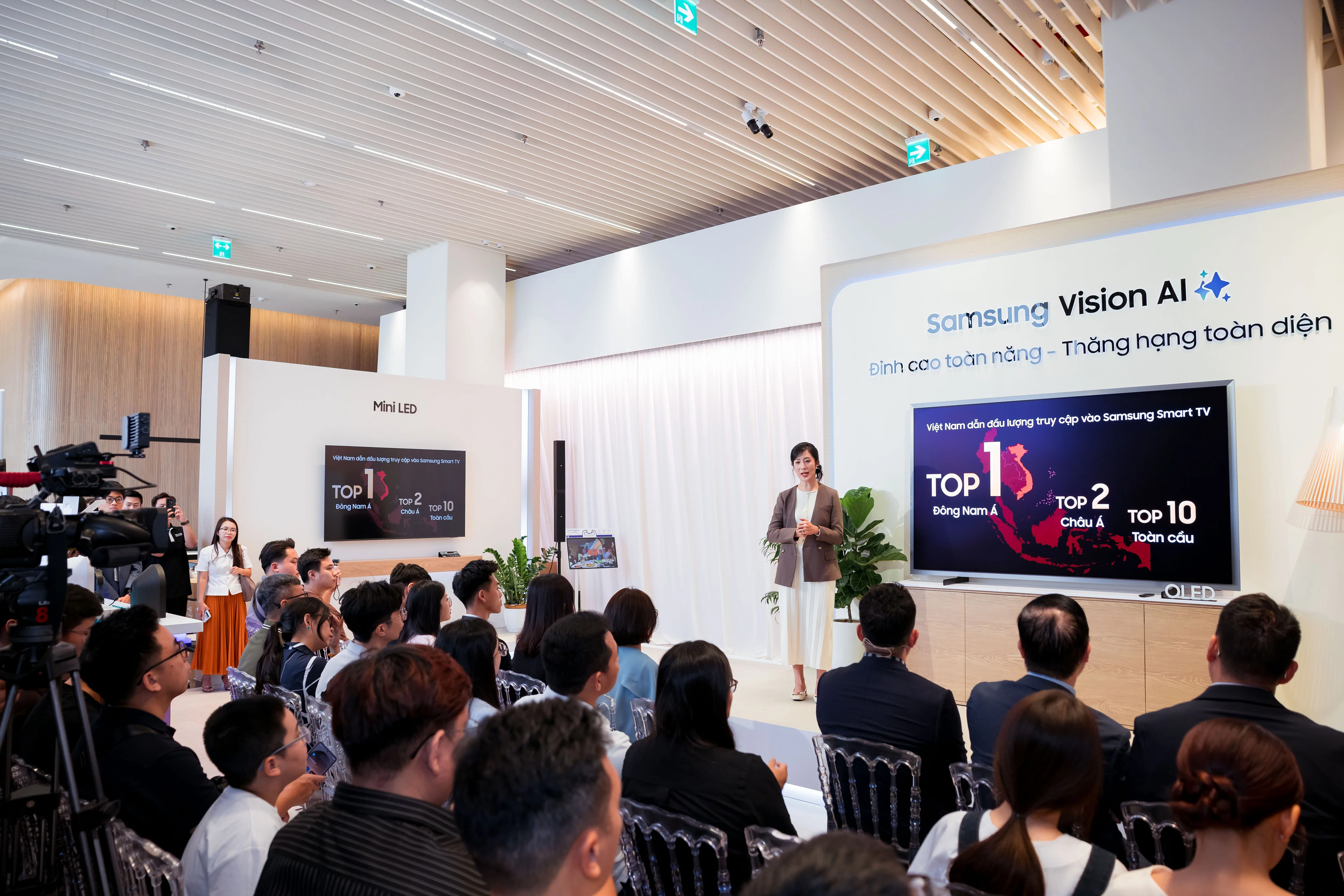 Samsung trình diễn hệ sinh thái AI TV 2026 với Vision AI Companion và công nghệ Micro RGB đầu tiên thế giới