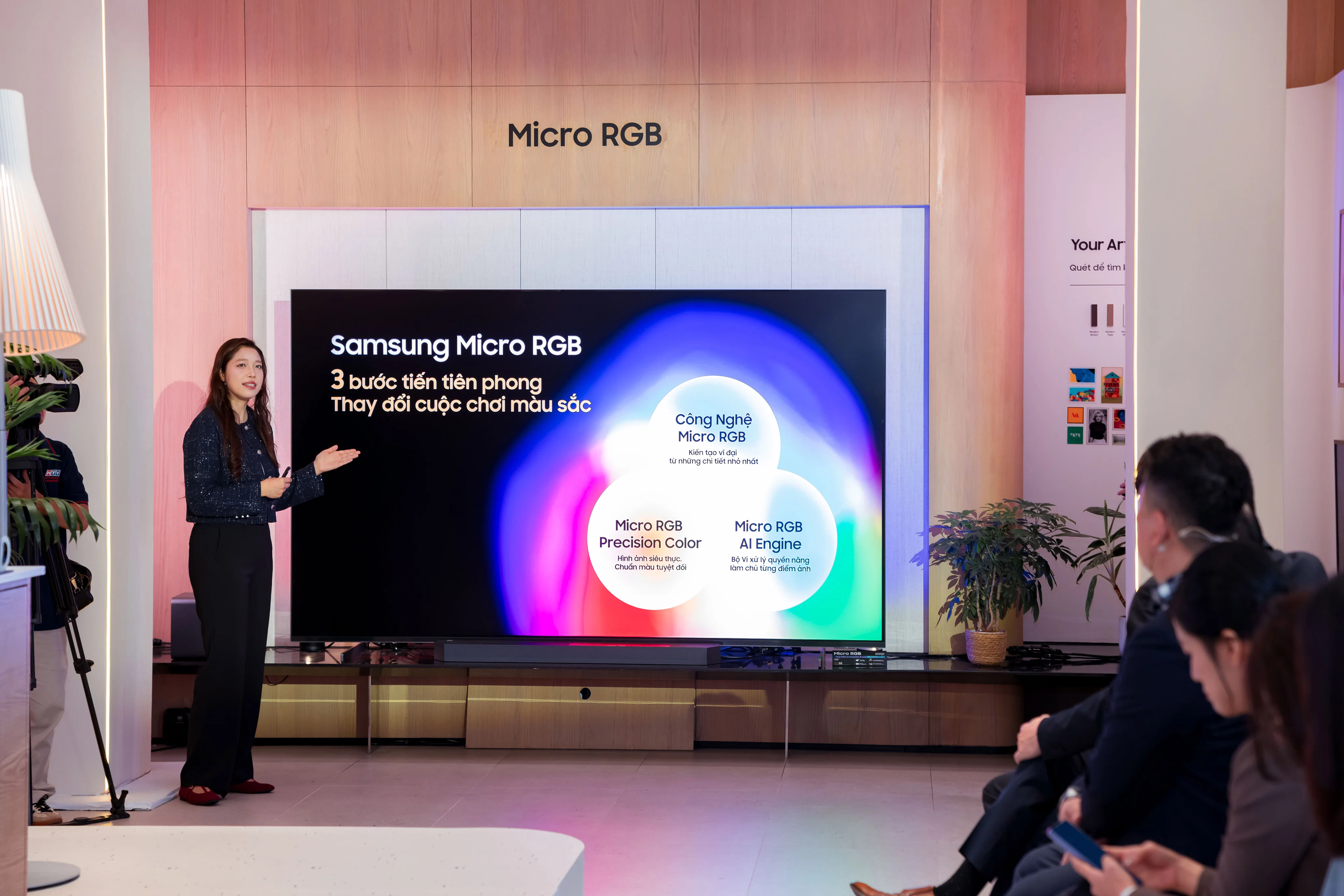 Samsung trình diễn hệ sinh thái AI TV 2026 với Vision AI Companion và công nghệ Micro RGB đầu tiên thế giới