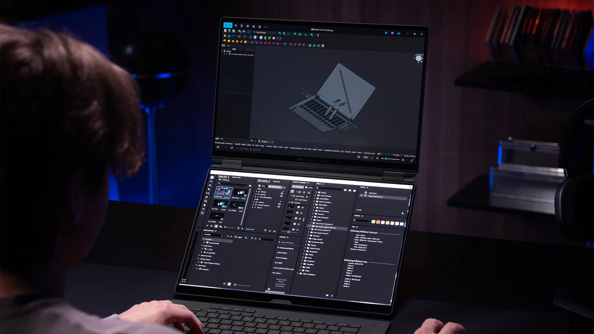 ASUS ROG mở đặt trước ROG Zephyrus Duo: Laptop gaming hai màn hình 16-inch đầu tiên thế giới