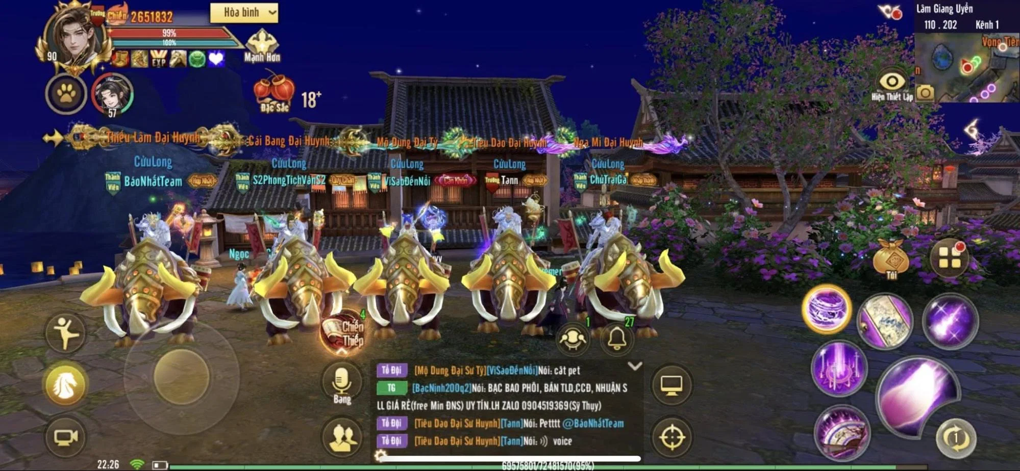 Tân Thiên Long Mobile ra mắt phiên bản “Giang Hồ Tự Tại” cho game thủ ít thời gian cày cuốc