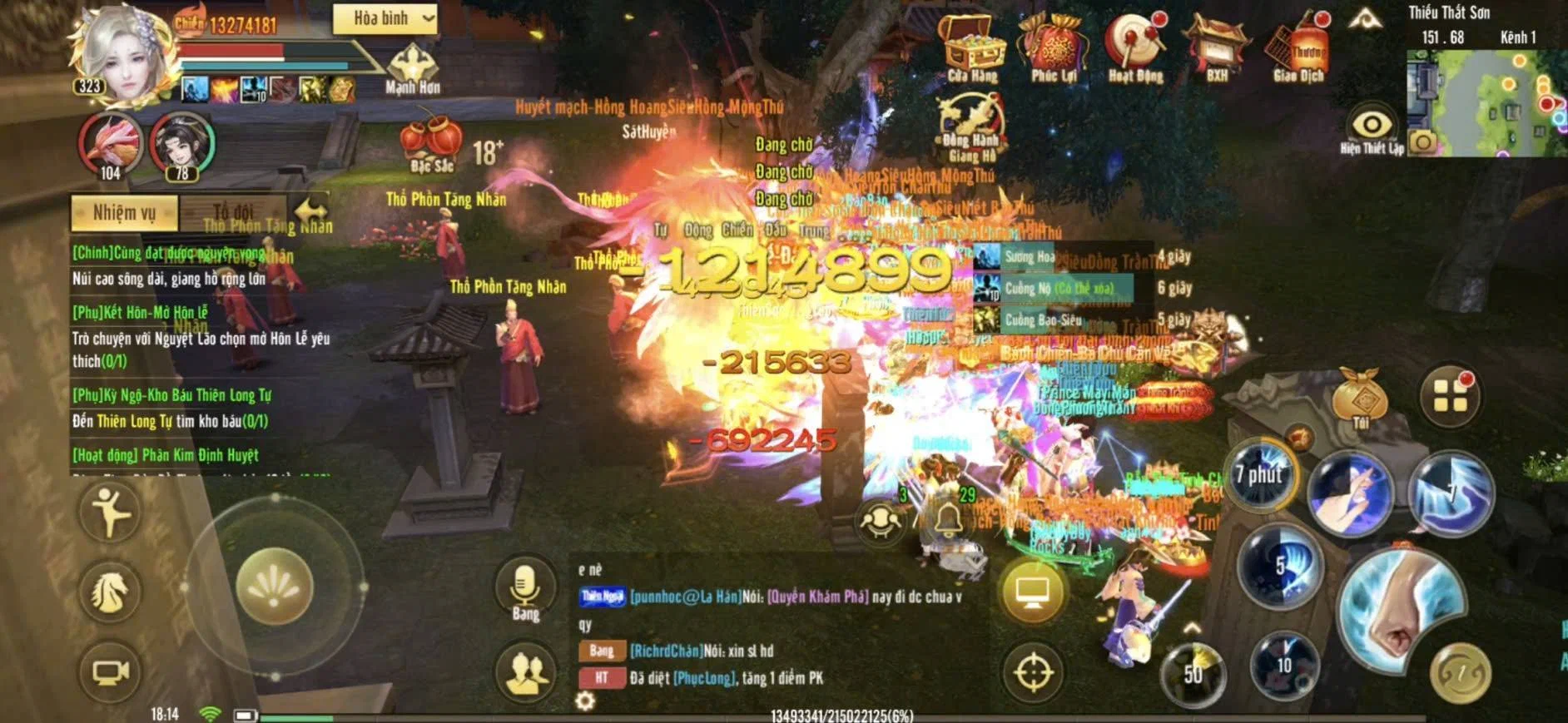 Tân Thiên Long Mobile ra mắt phiên bản “Giang Hồ Tự Tại” cho game thủ ít thời gian cày cuốc