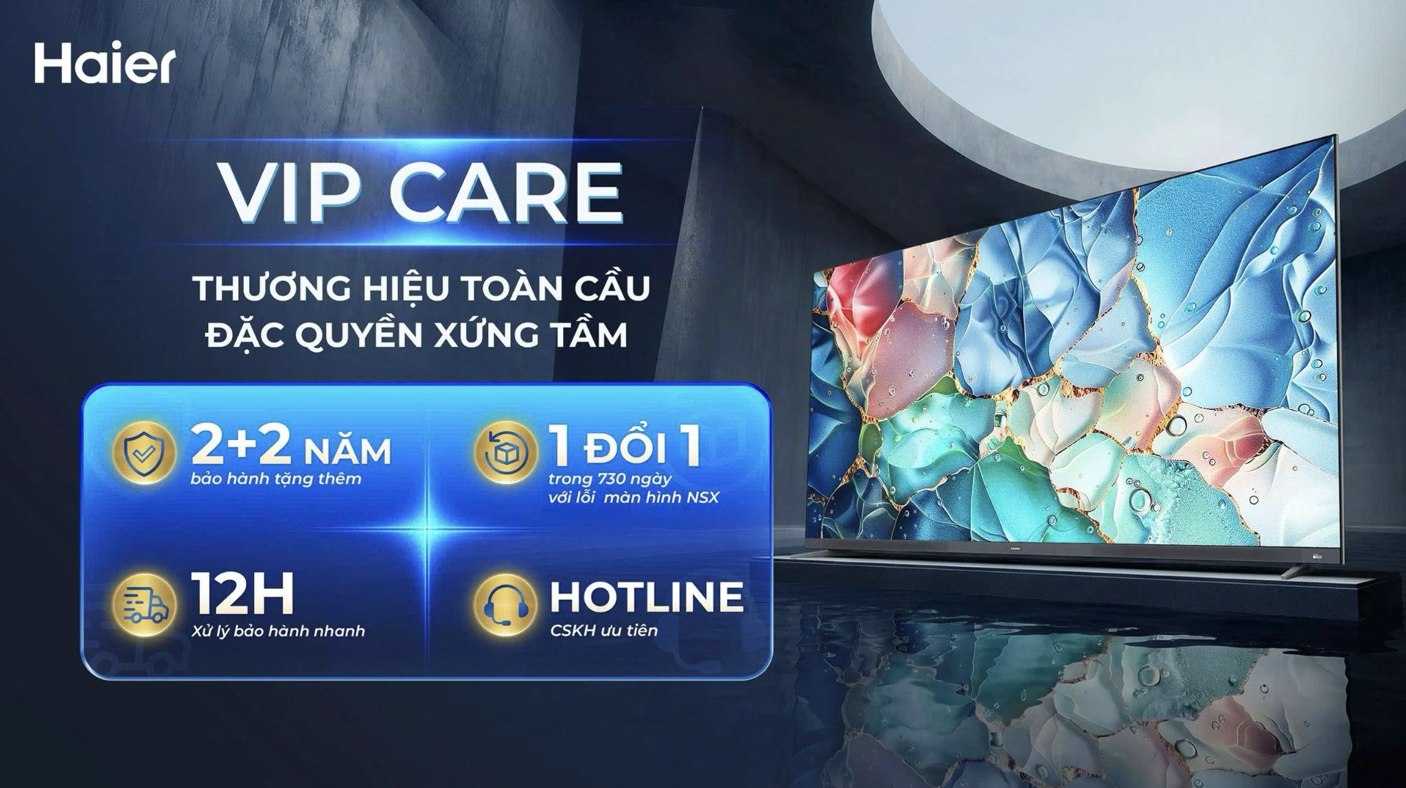 Haier mở rộng hệ sinh thái gia dụng tại Việt Nam với tủ lạnh Horizon Collection và TV QD-MiniLED thế hệ mới