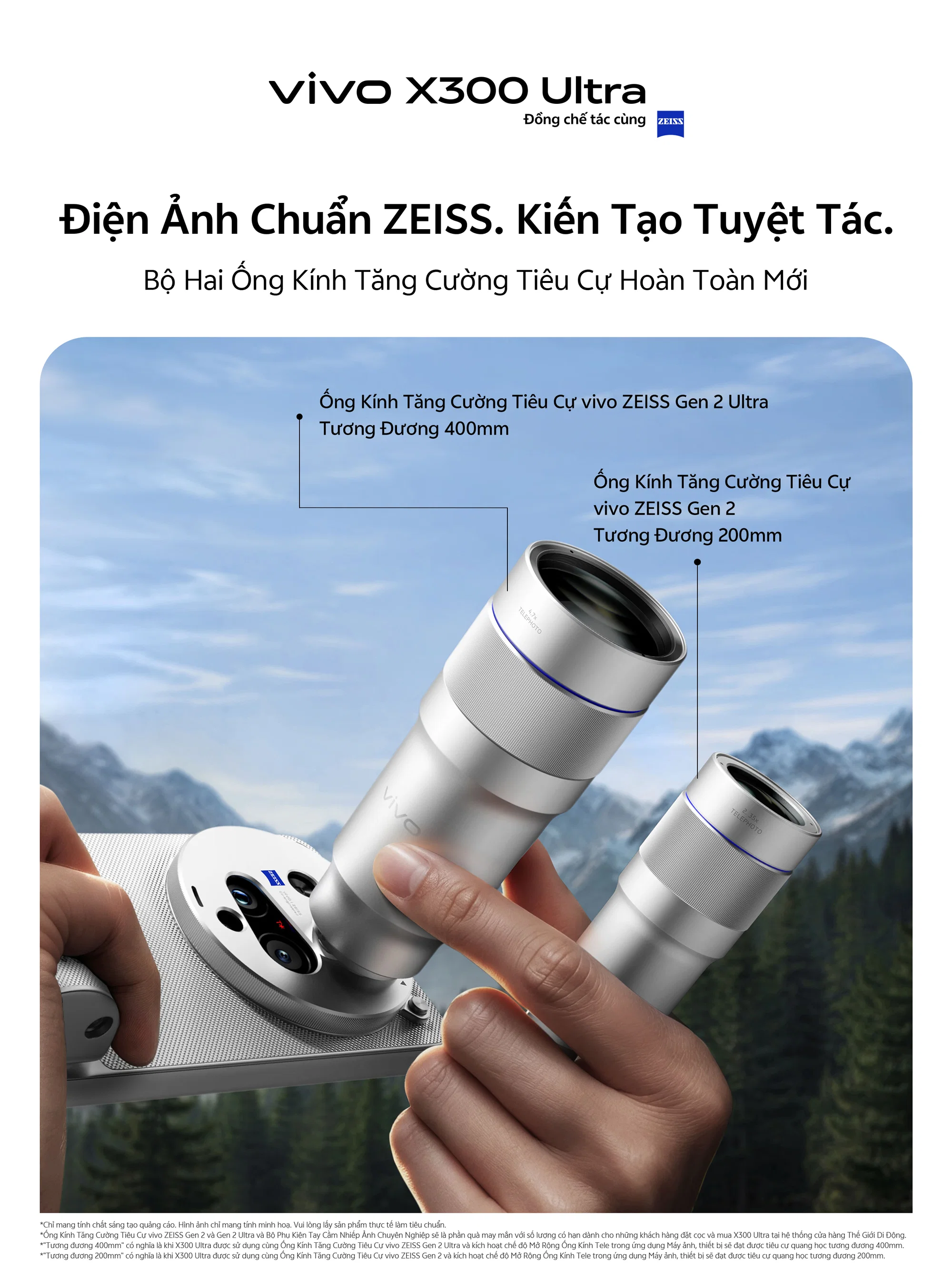 vivo X300 Ultra ra mắt tại Việt Nam: Smartphone nhiếp ảnh chuyên nghiệp với ống kính ZEISS