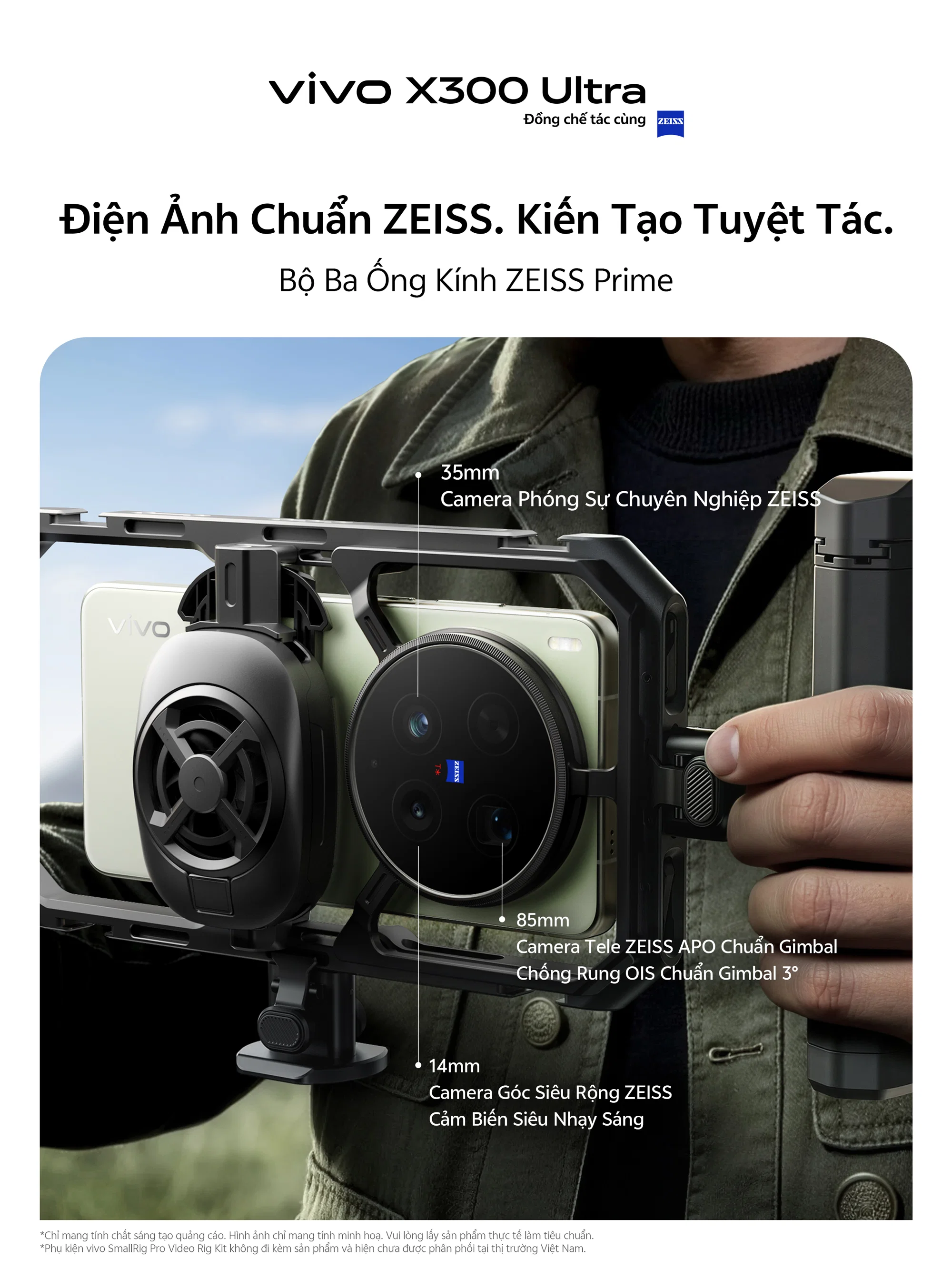 vivo X300 Ultra ra mắt tại Việt Nam: Smartphone nhiếp ảnh chuyên nghiệp với ống kính ZEISS