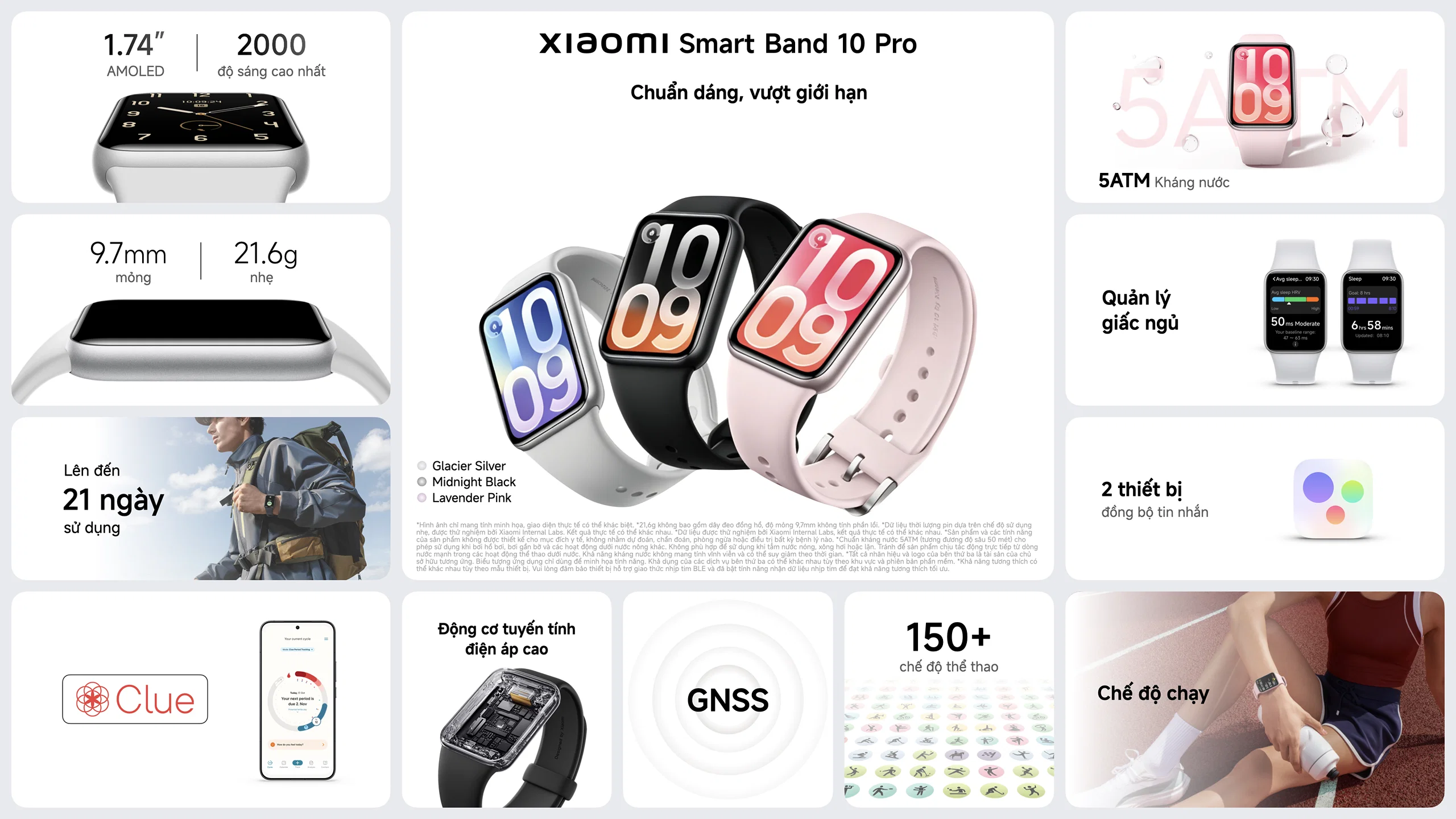Hệ sinh thái Xiaomi tại Việt Nam tiếp tục mở rộng với Watch S5, Smart Band 10 Pro và Mijia Series