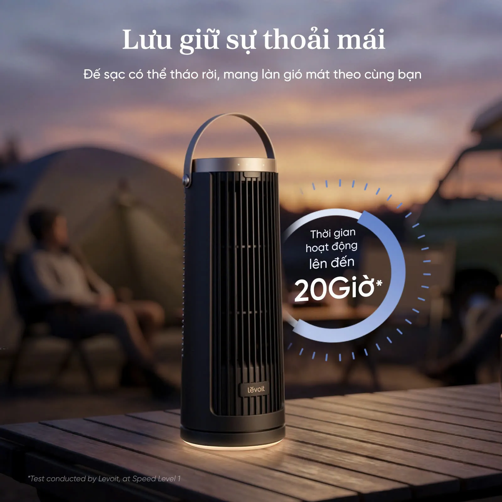 Levoit Windi Mini và Windi Mini Pro ra mắt tại Việt Nam: Quạt tháp nhỏ gọn, làm mát mạnh