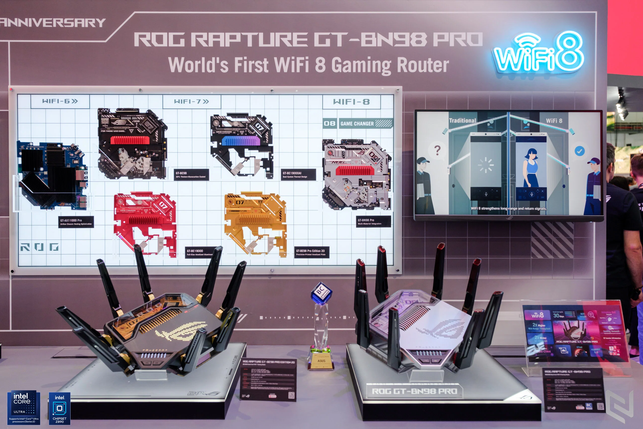 Gian hàng linh kiện ASUS tại COMPUTEX 2026: Kỷ niệm 20 năm ROG với loạt phần cứng đỉnh cao